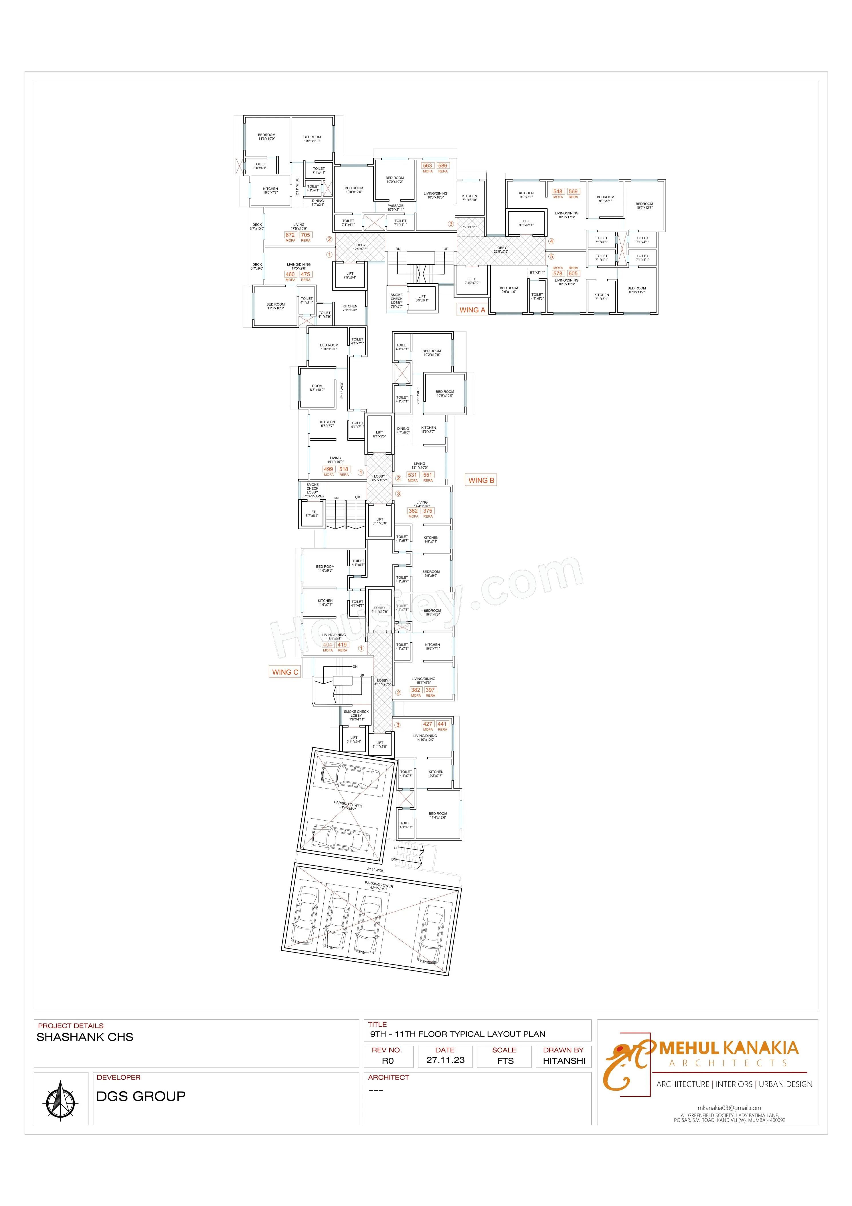 DGS Sheetal Shashank Floor plan 8