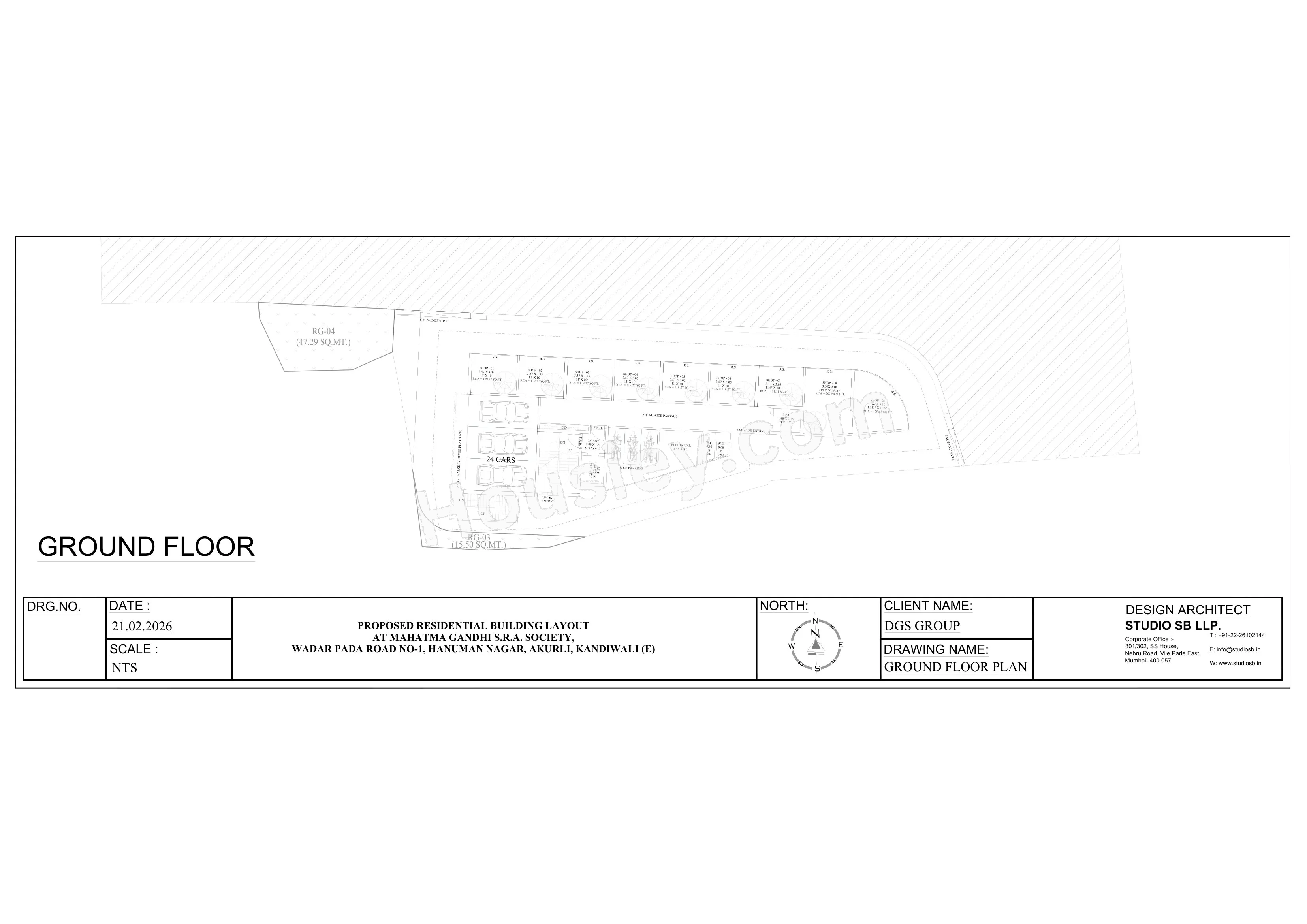 DGS Sheetal Uptown Floor plan 2