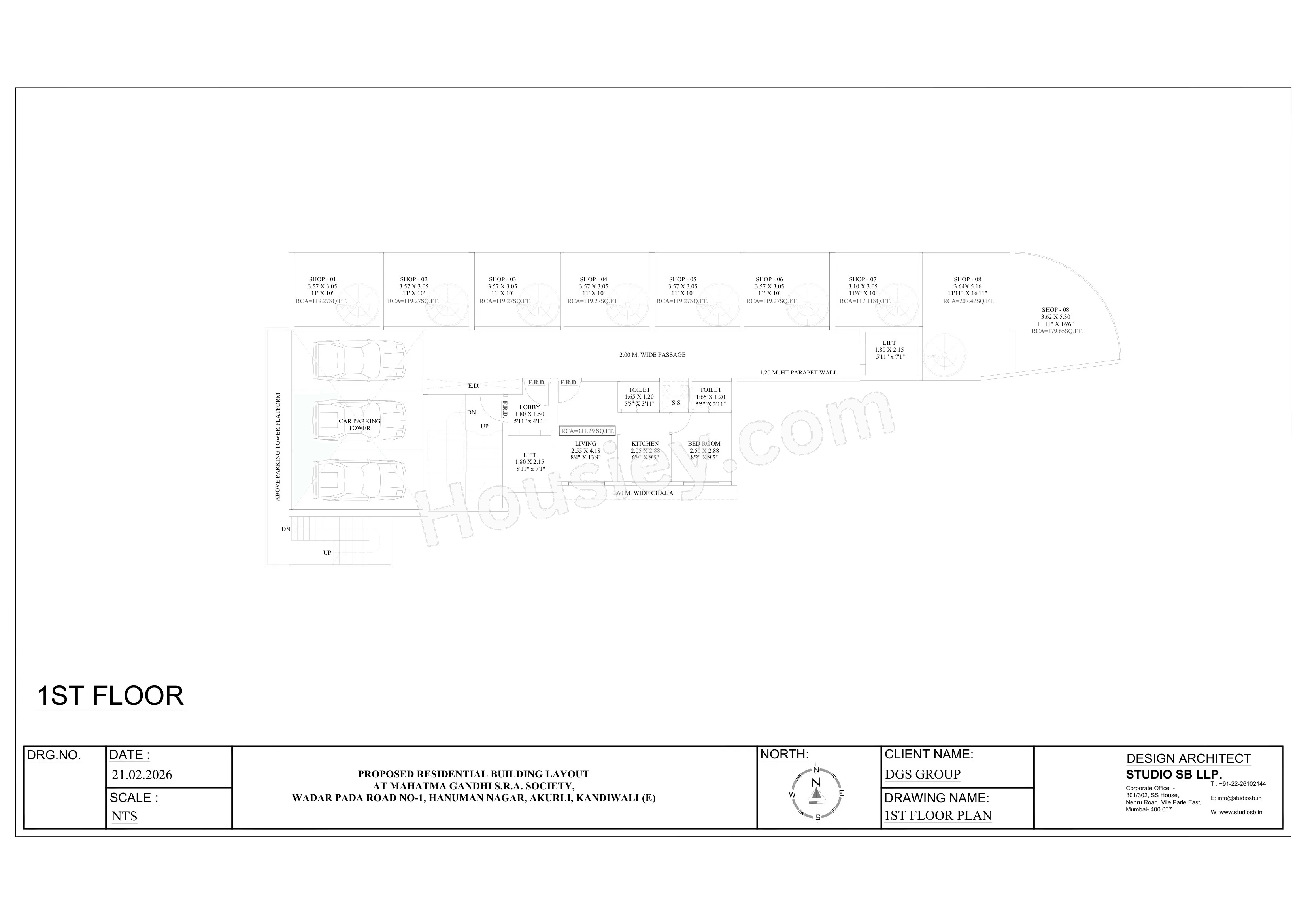 DGS Sheetal Uptown Floor plan 1