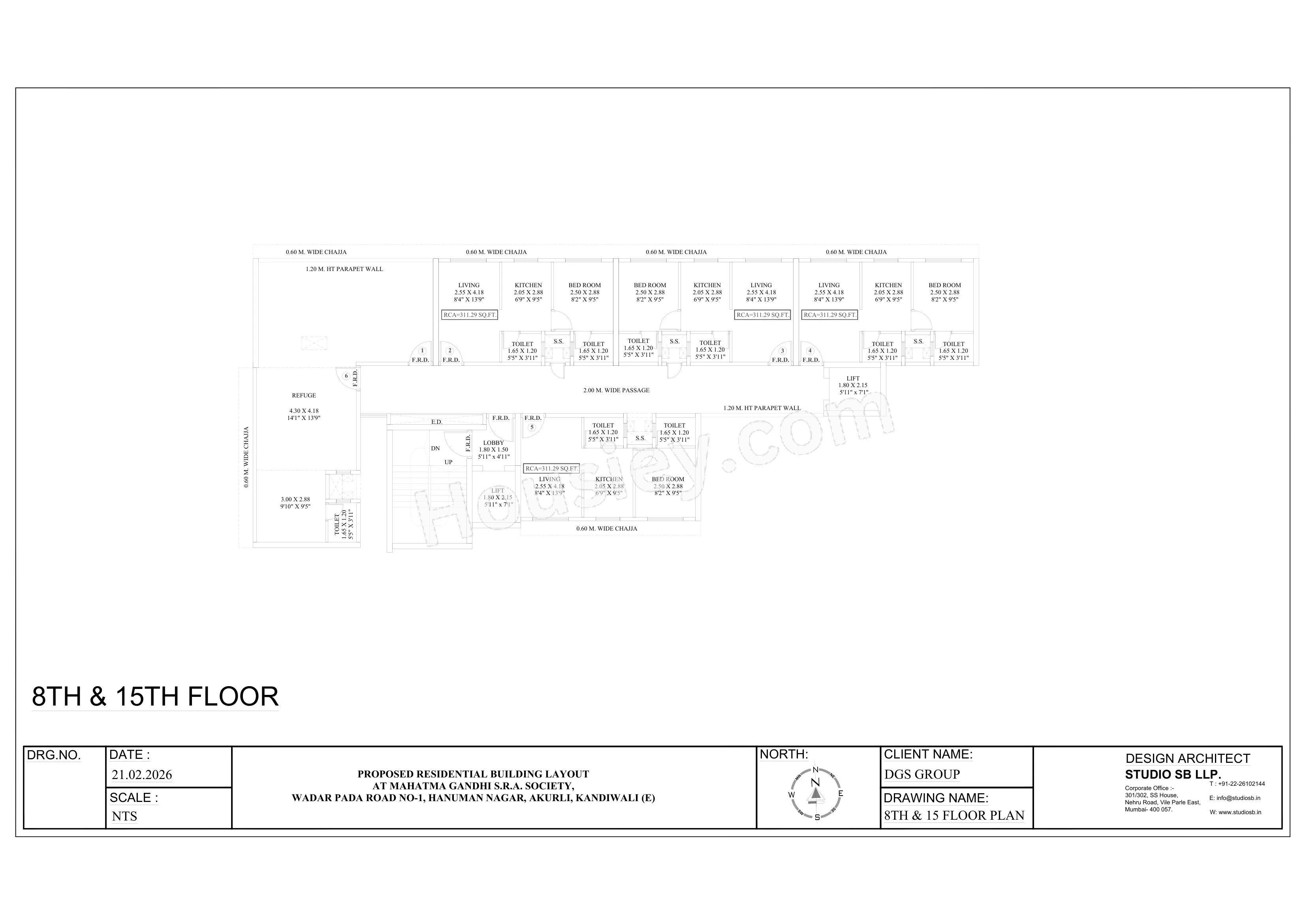 DGS Sheetal Uptown Floor plan 2