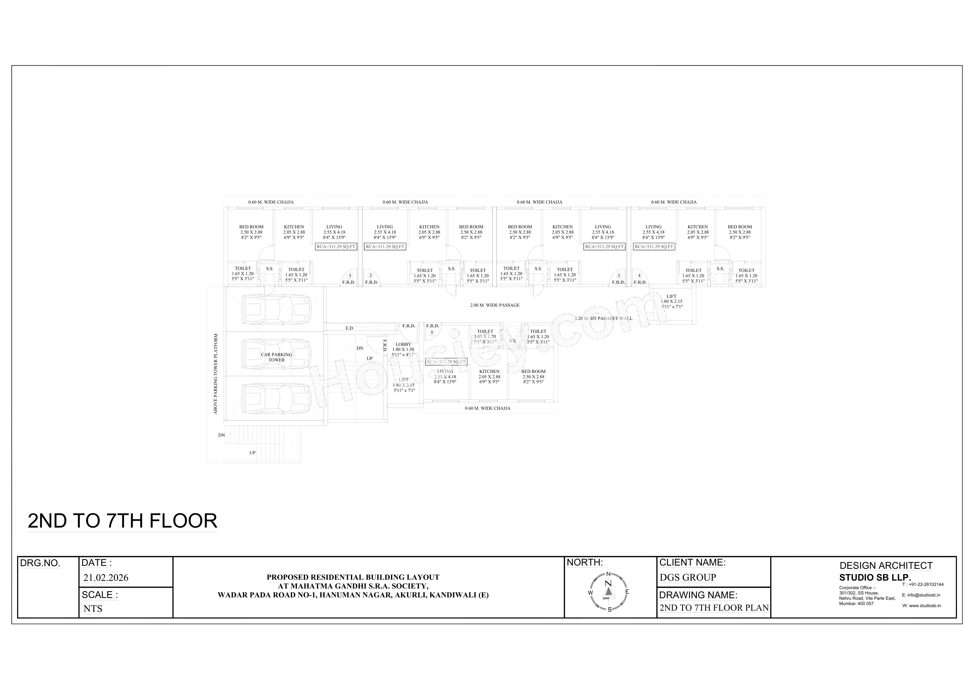 DGS Sheetal Uptown Floor plan 3