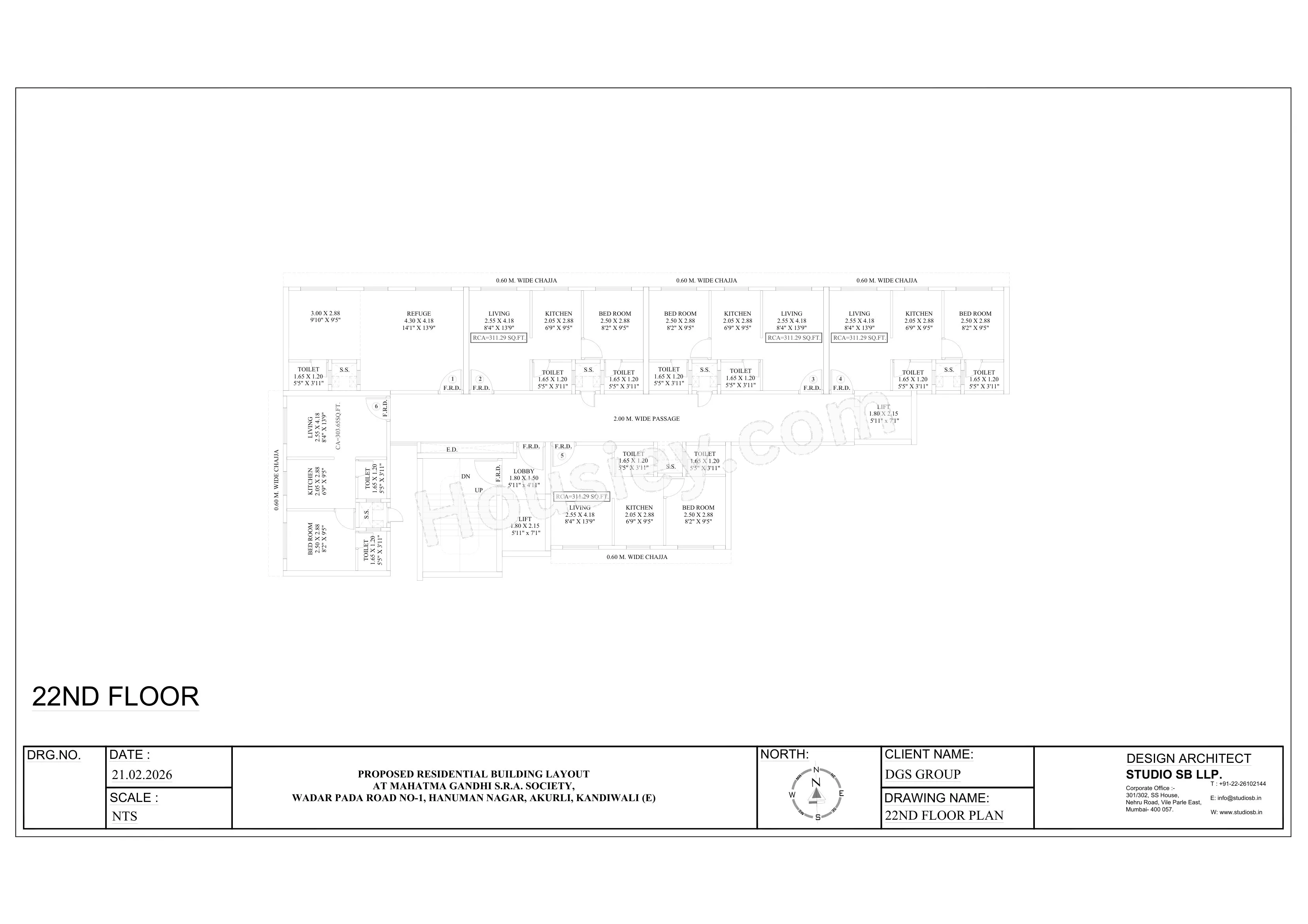 DGS Sheetal Uptown Floor plan 5