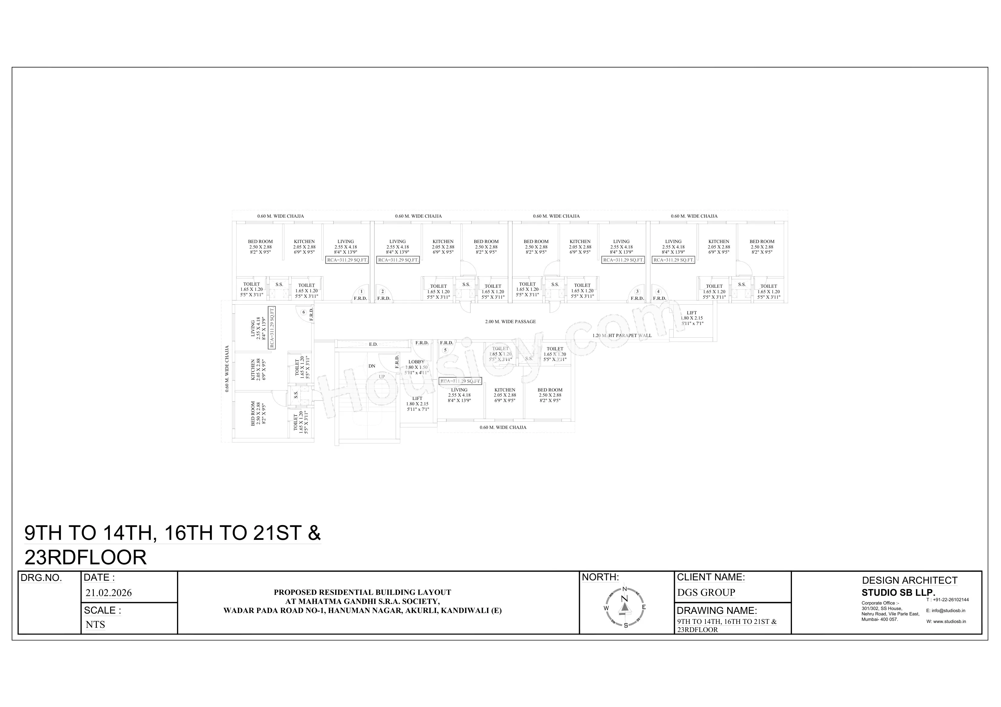 DGS Sheetal Uptown Floor plan 7