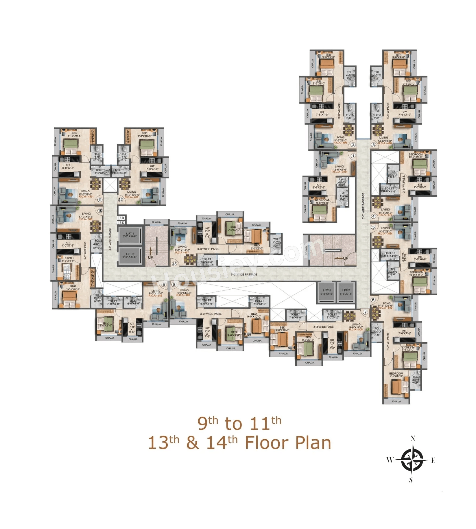 DGS Sheetal Utsav Floor plan 1