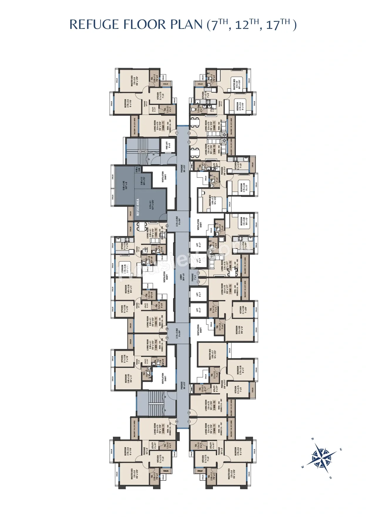 Dhanraj Legacy Floor plan 1