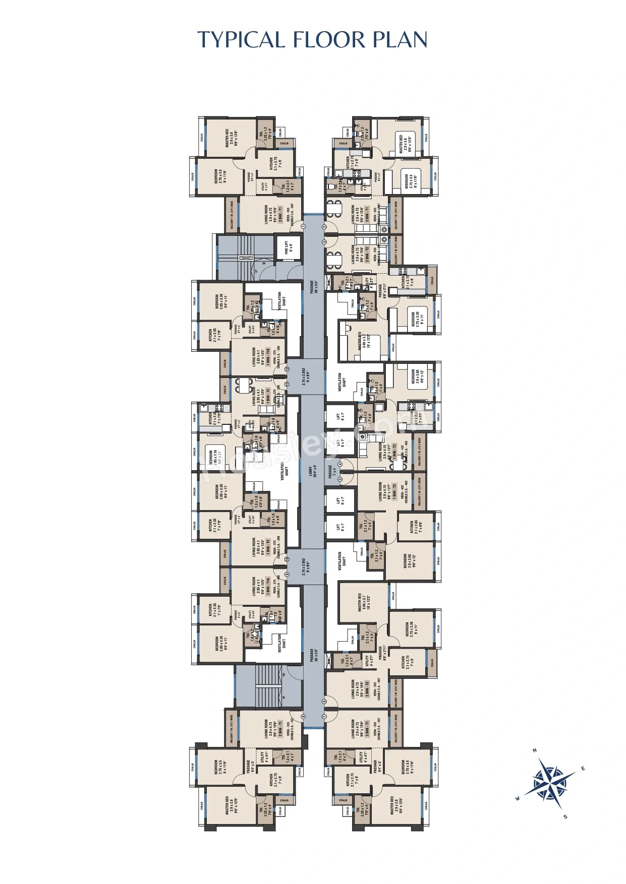 Dhanraj Legacy Floor plan 2