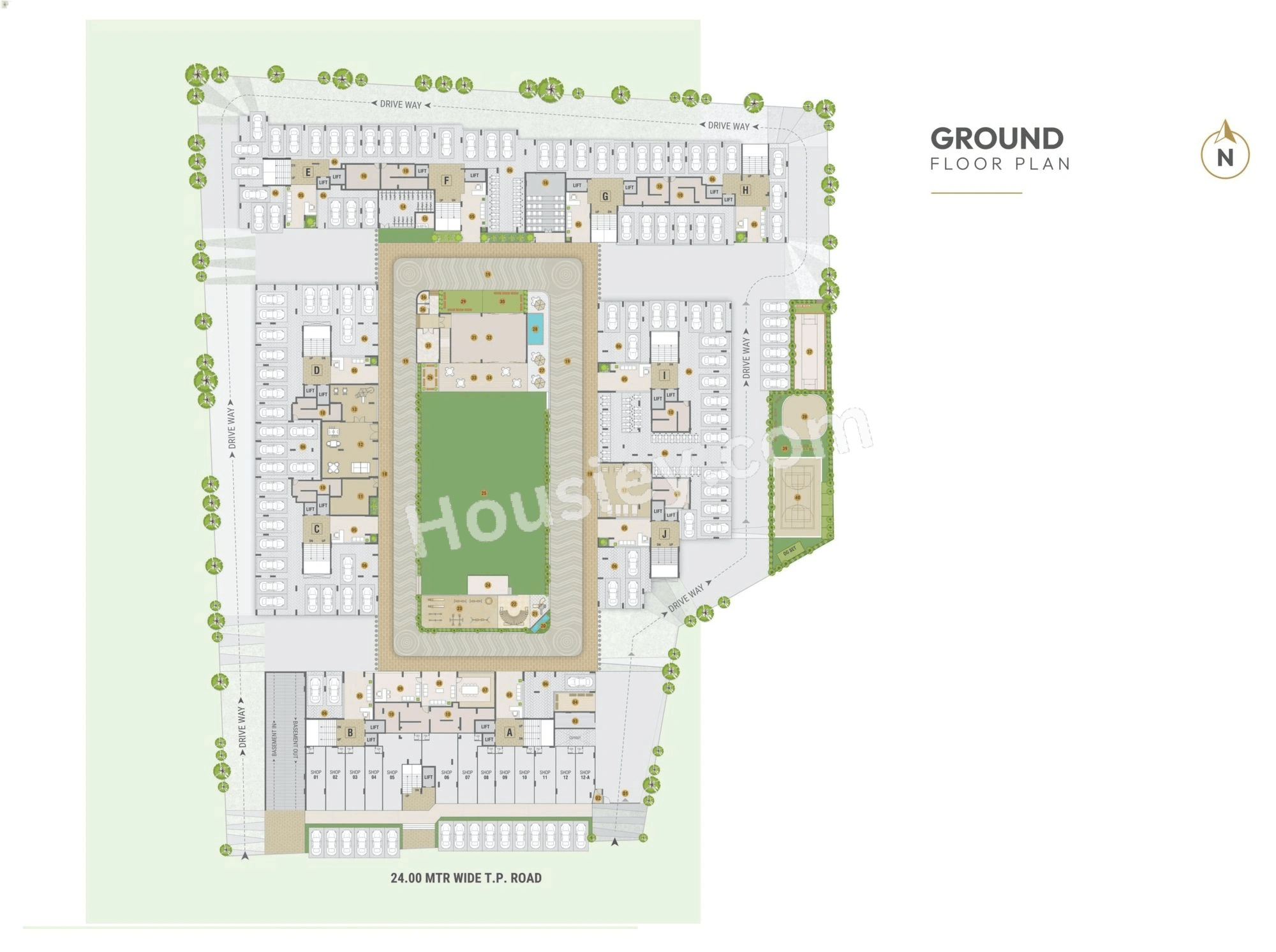 Dharti Skyline Floor plan 1