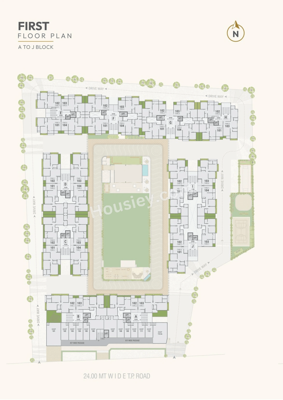 Dharti Skyline Floor plan 2