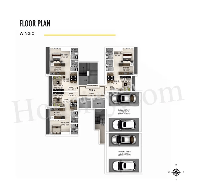 Dimple Westwood Floor plan 3