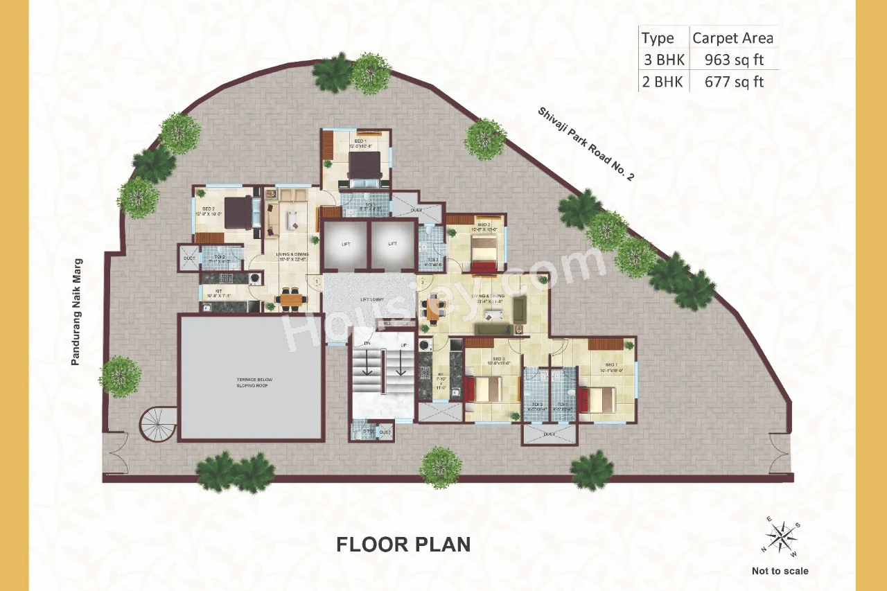 Dipti Royal Arc Floor plan 2