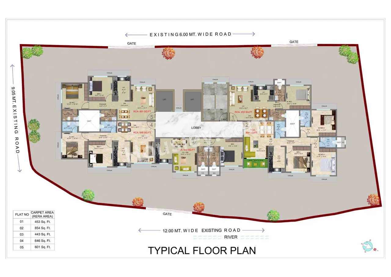 Dipti Varella Mansion Floor Plan