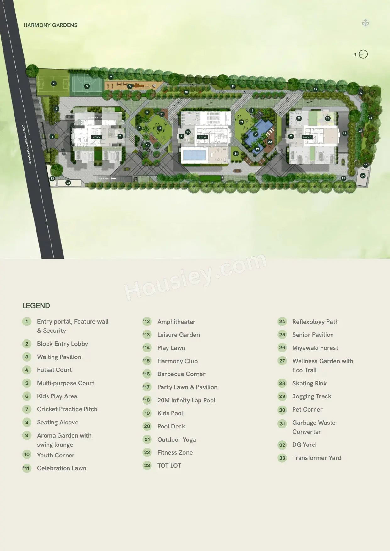 Disha Harmony Gardens Master Plan