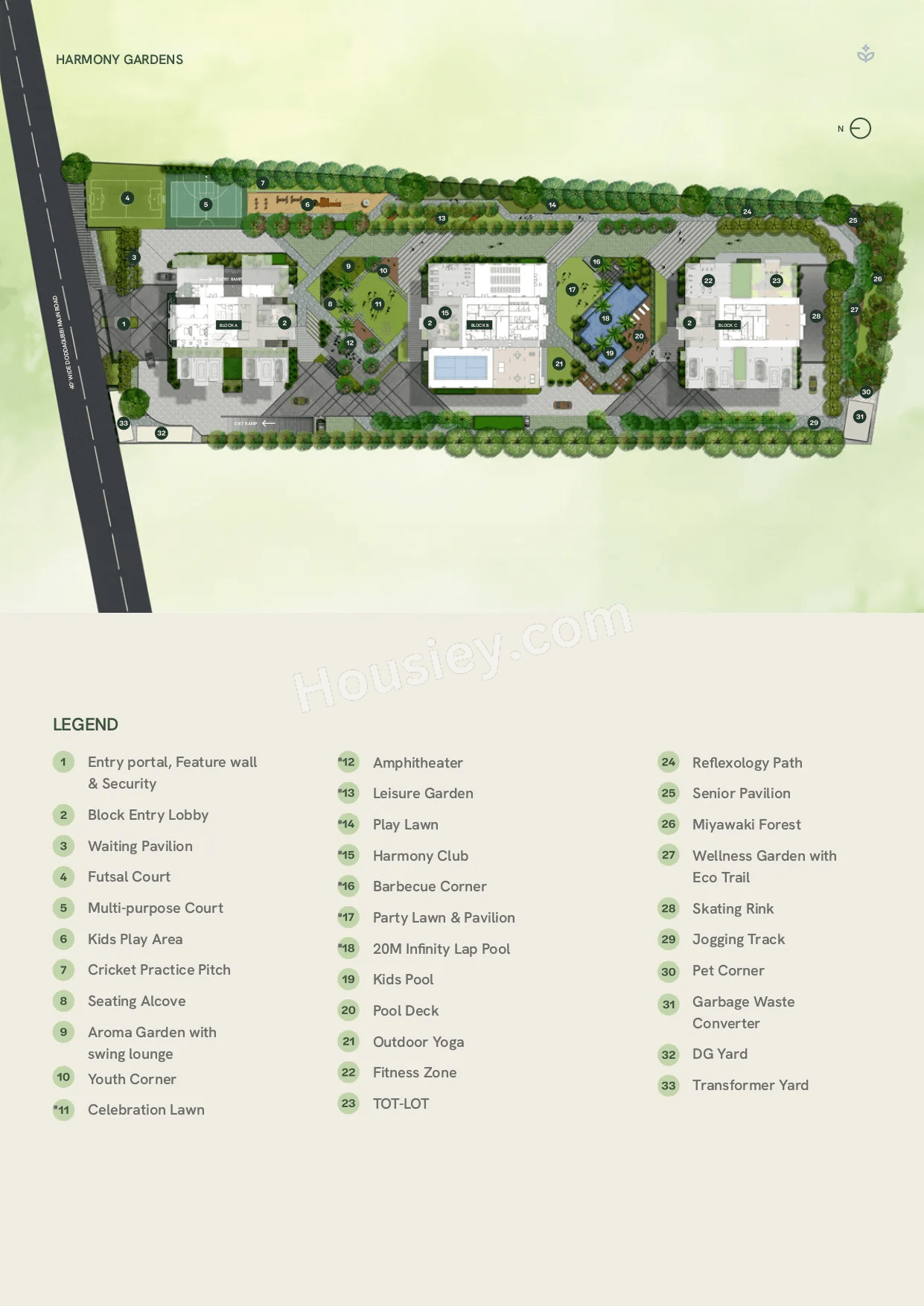 Disha Harmony Gardens Master Plan