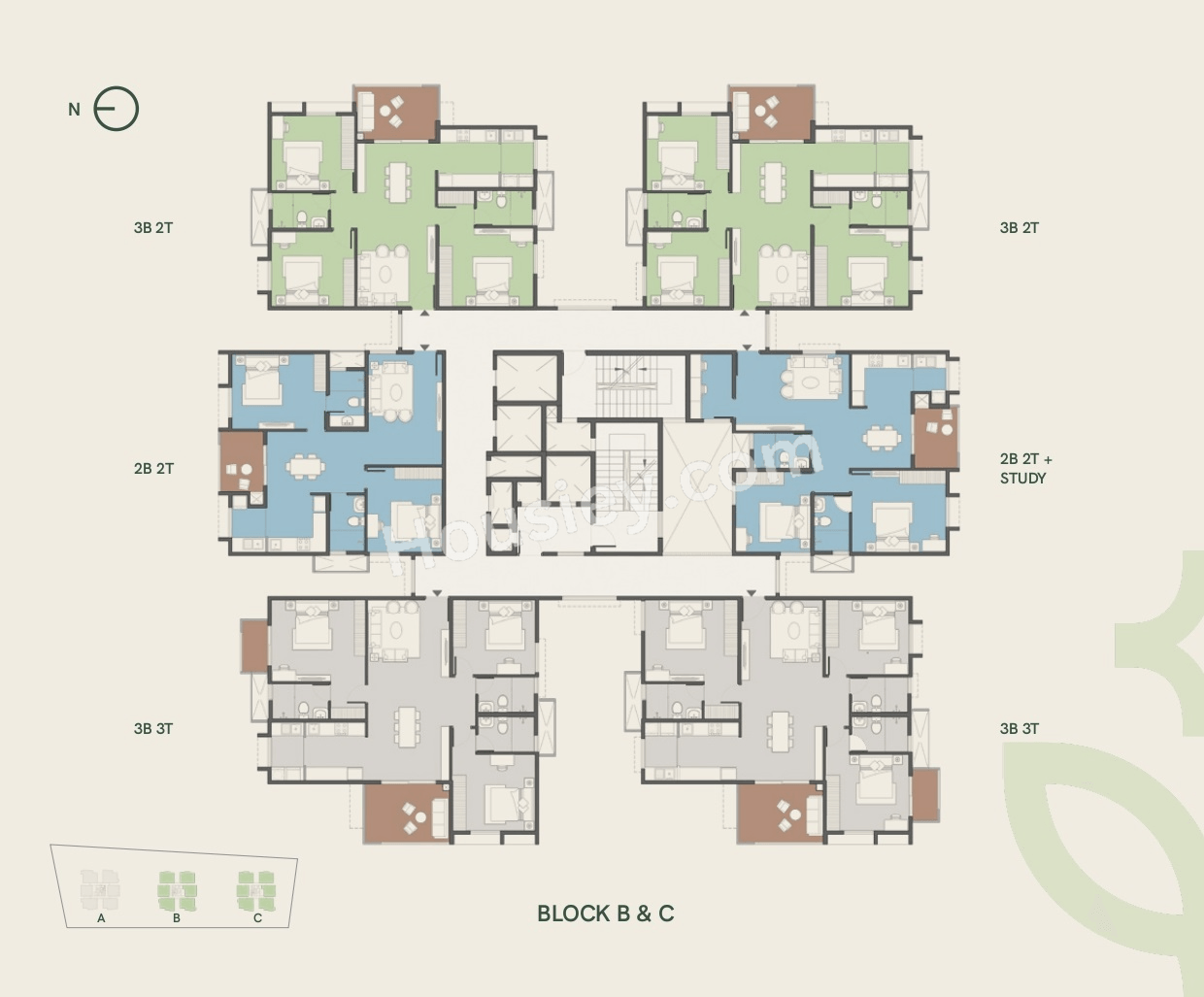 Disha Harmony Gardens Floor plan 2