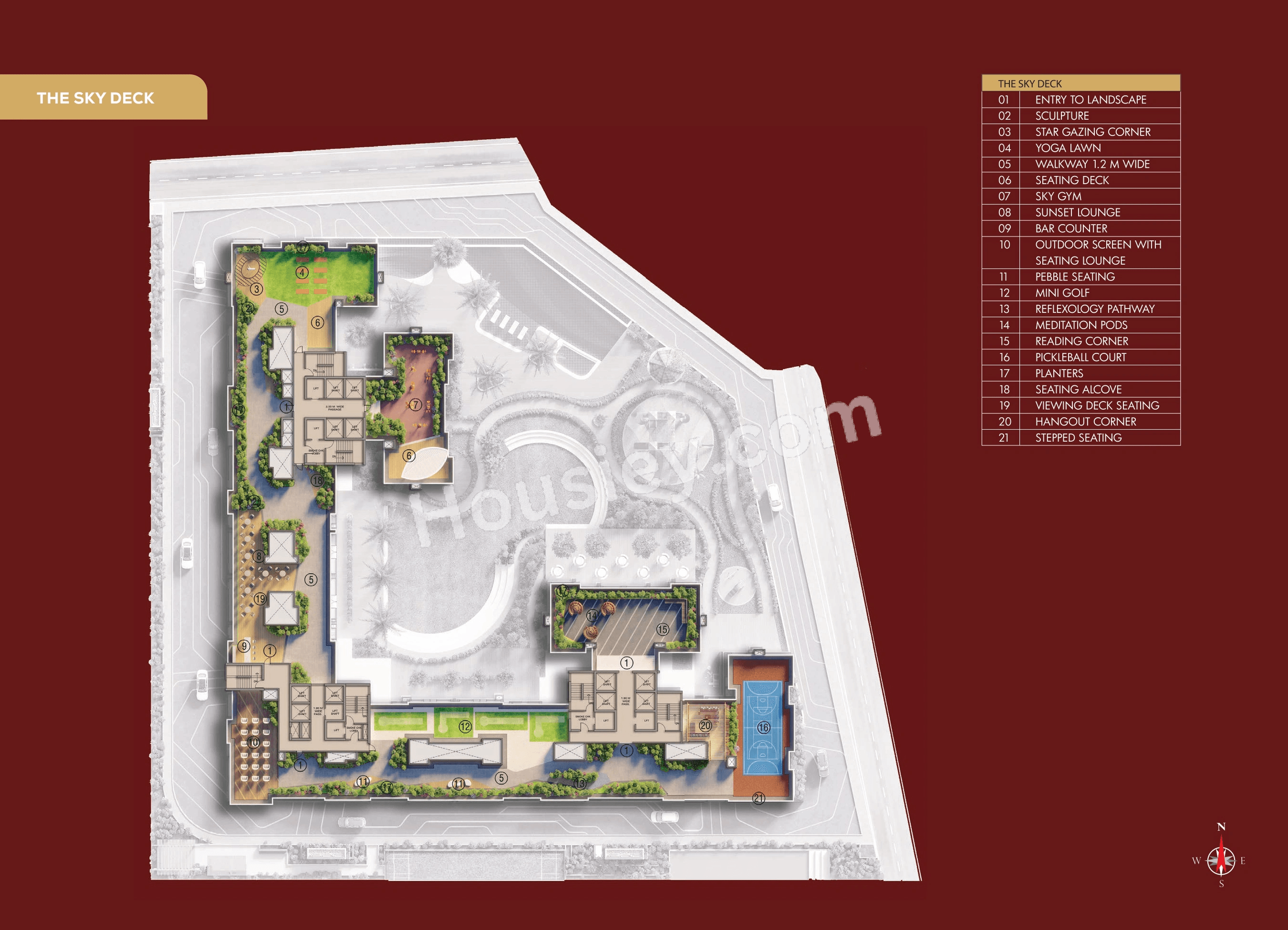 Dosti 604 Floor plan 2