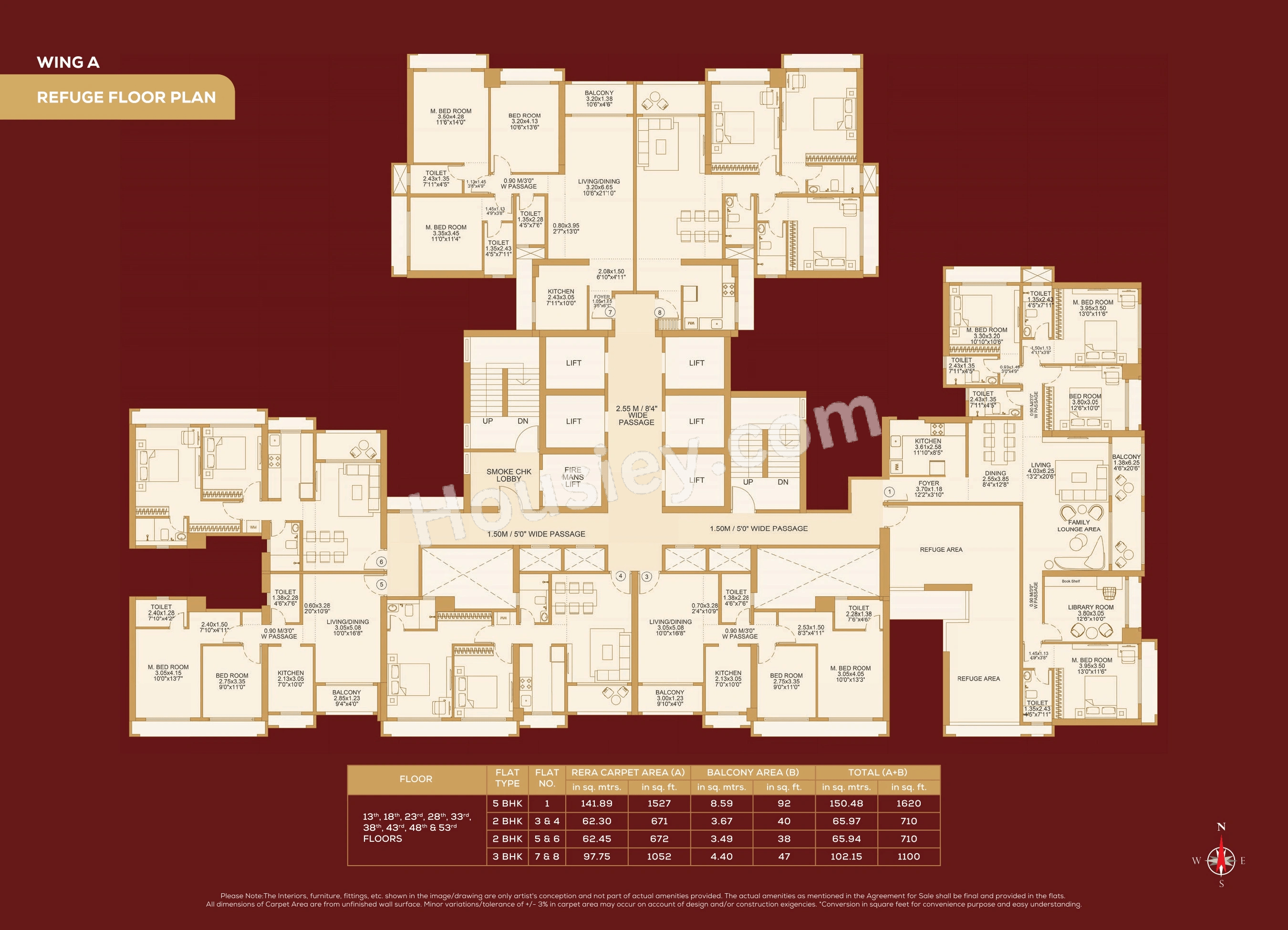 Dosti 604 Floor plan 4