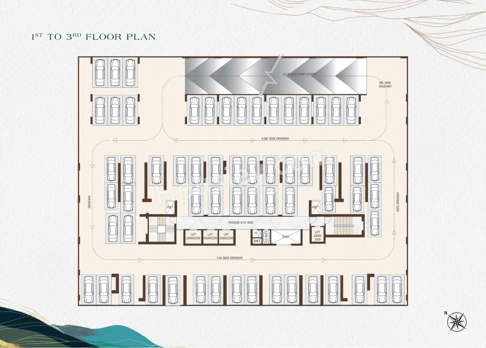 Dream Hills Floor plan 1