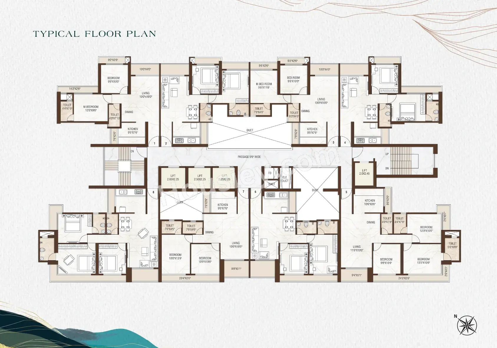 Dream Hills Floor plan 5