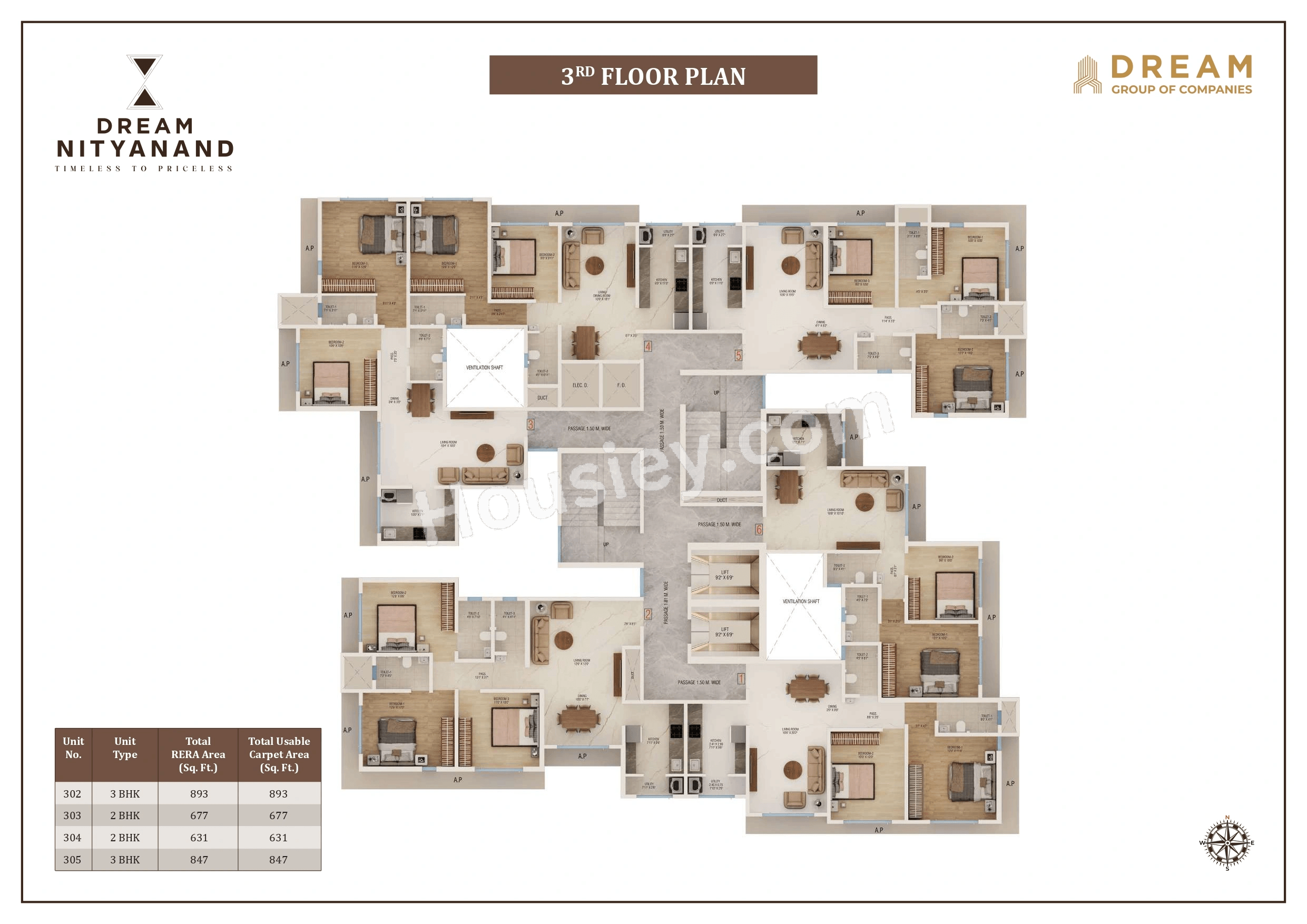 Dream Nityanand Floor plan 1