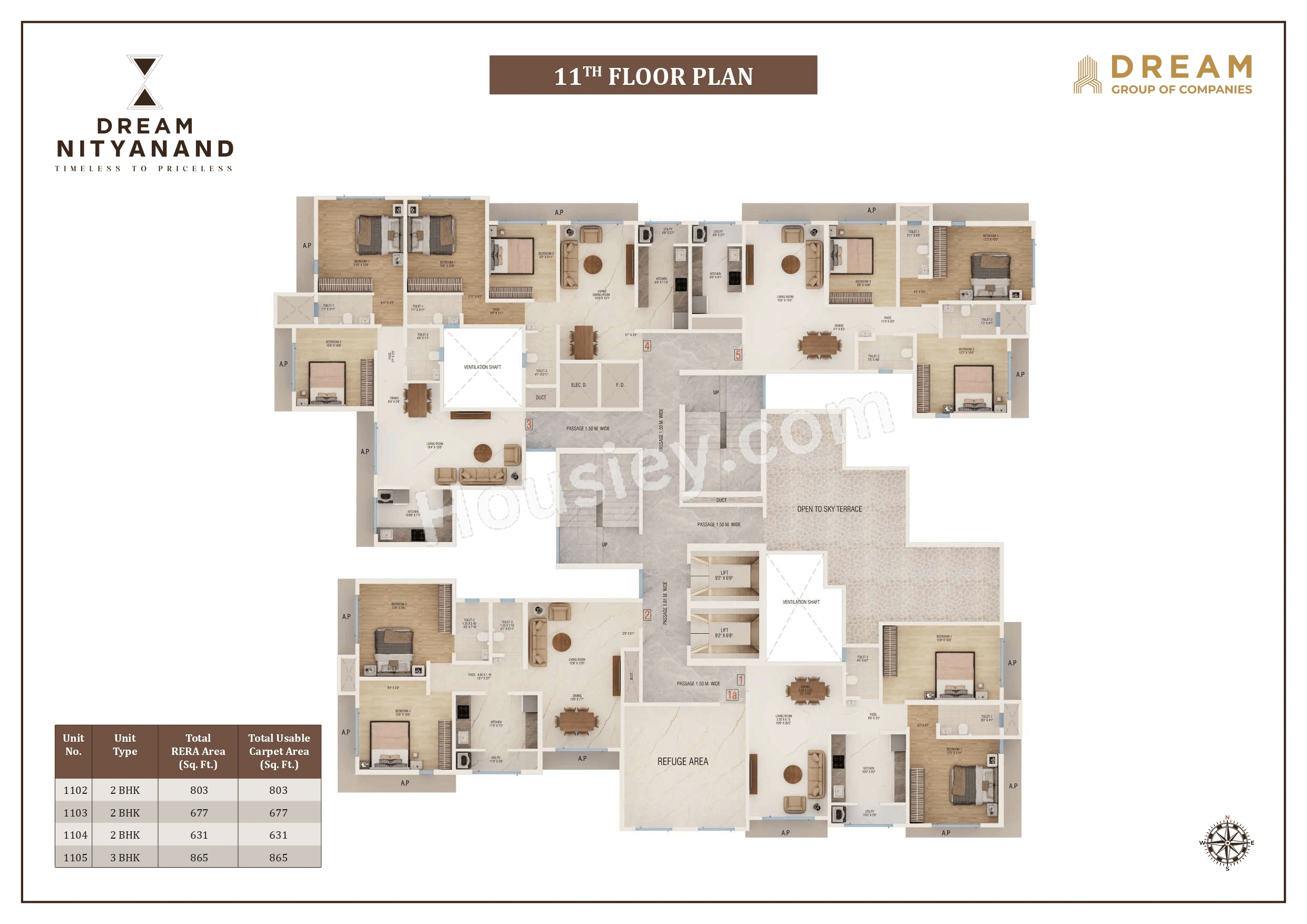 Dream Nityanand Floor plan 8