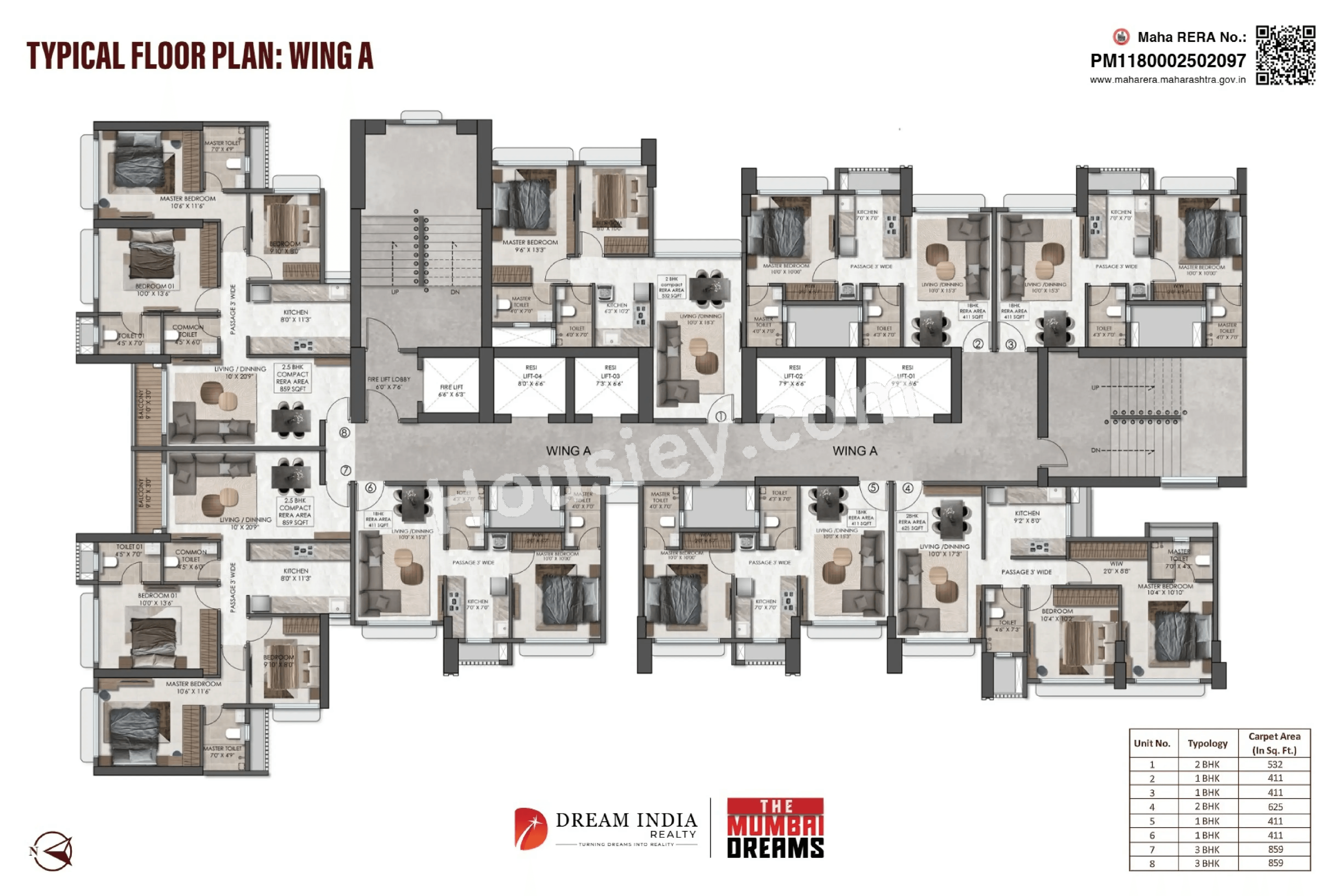 Dream Signature Floor plan 1