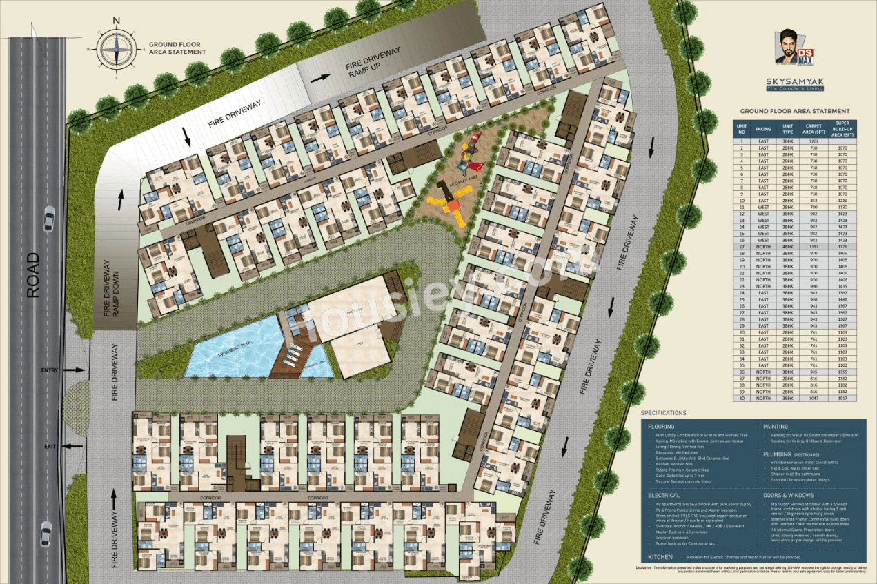 DS MAX Samyak Floor plan 1