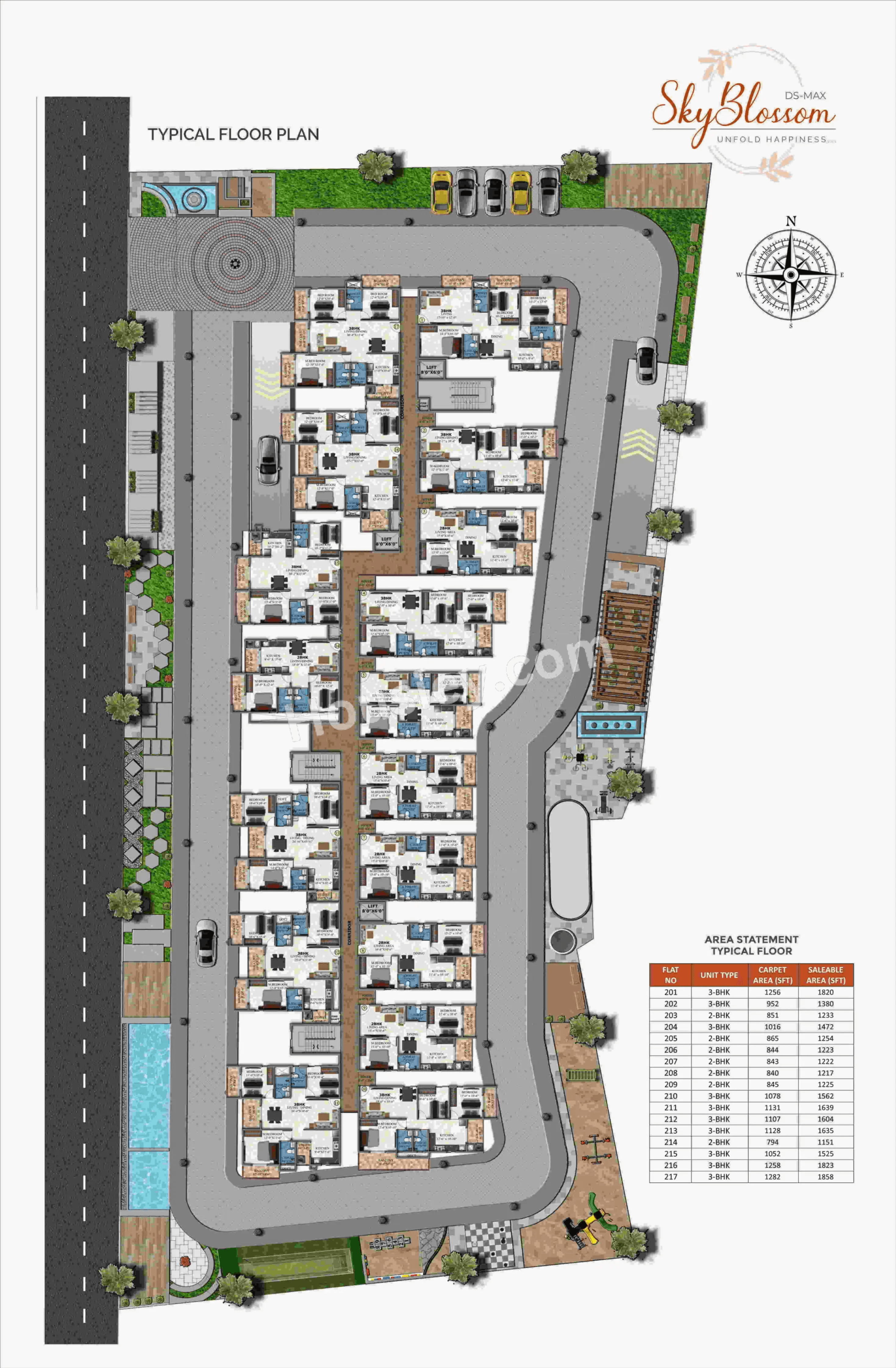 DS MAX Sky Blossom Master Plan