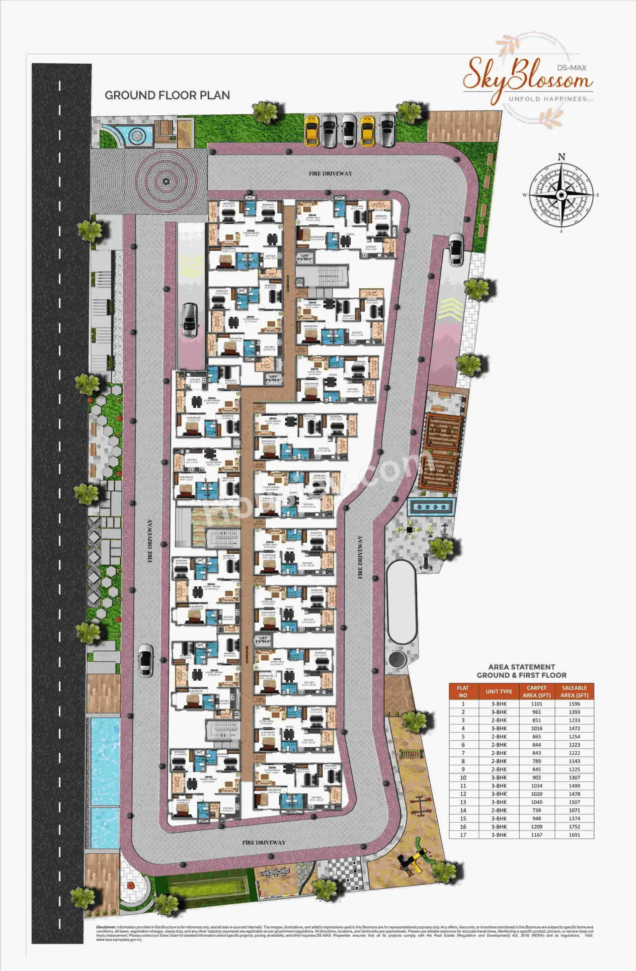 DS MAX Sky Blossom Floor Plan