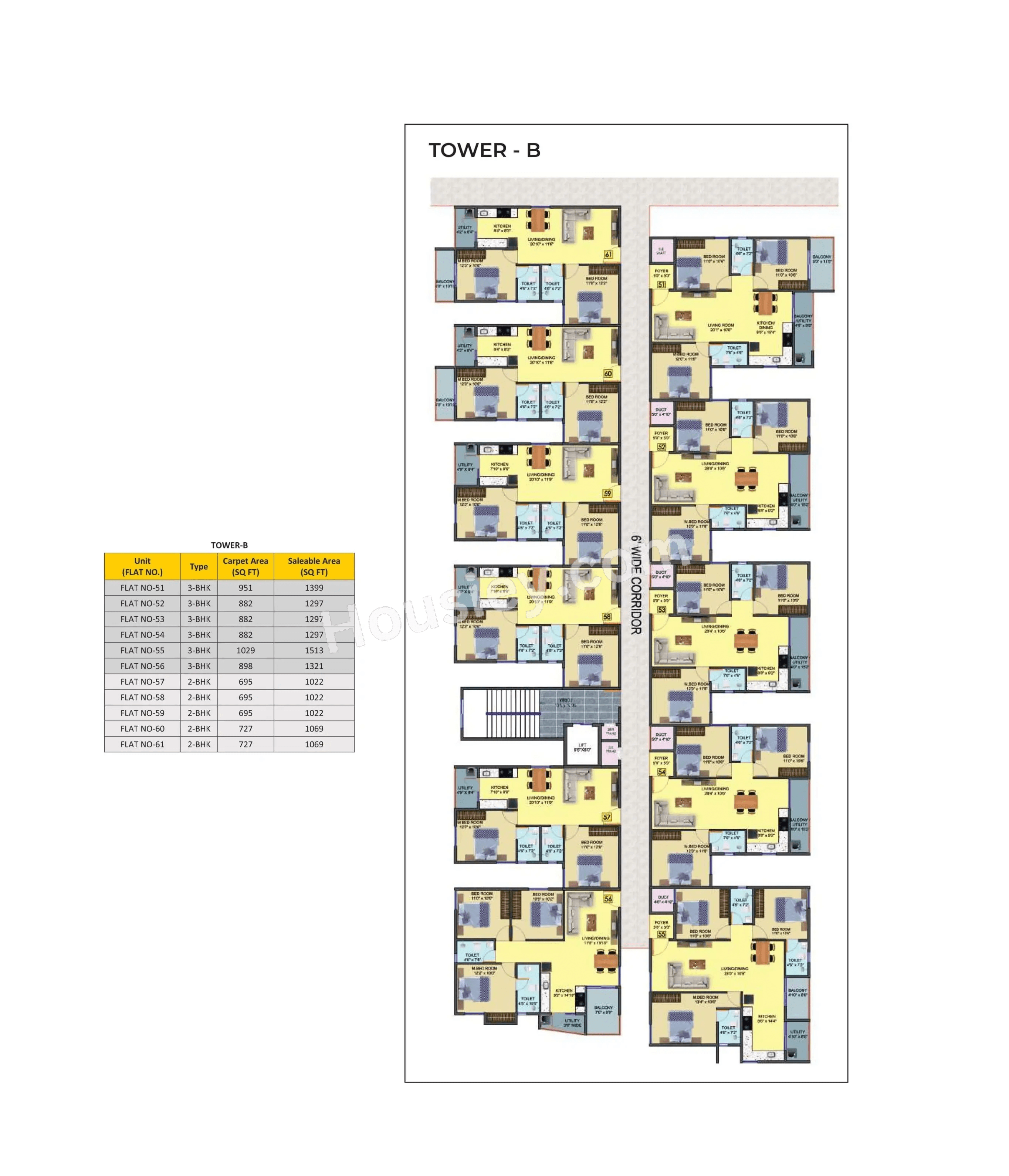 DS MAX Sky Sanman Floor plan 2
