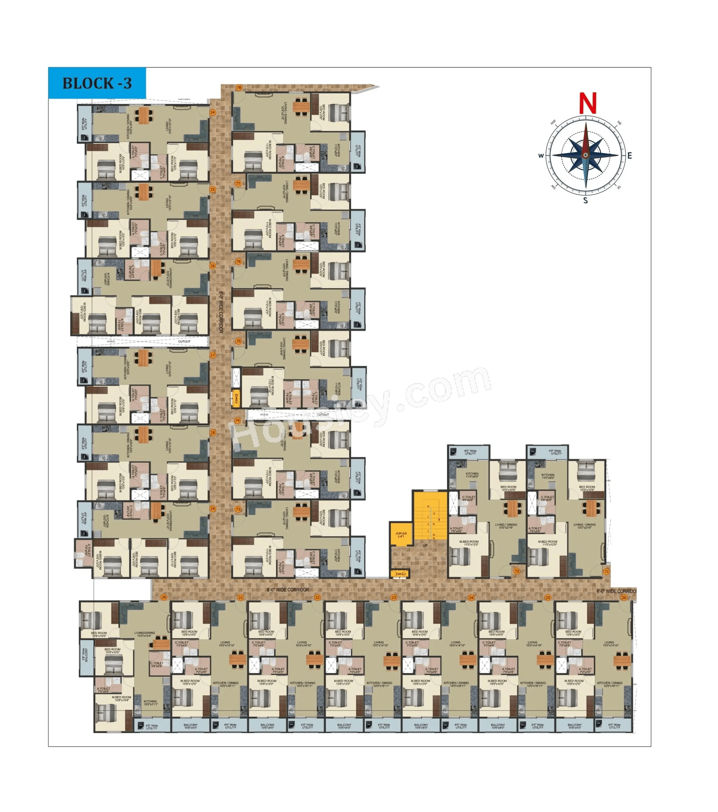 DS MAX Spoorthi Floor plan 3
