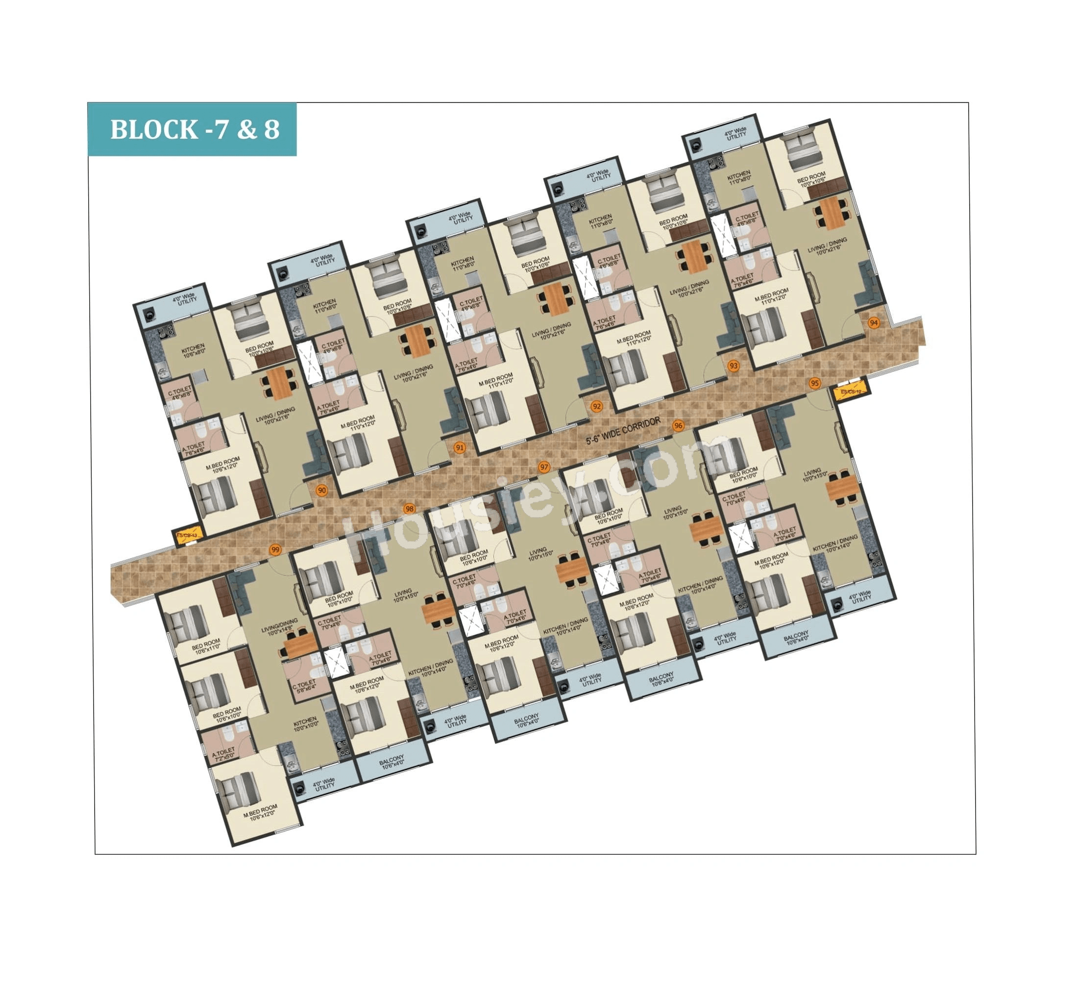 DS MAX Spoorthi Floor plan 7