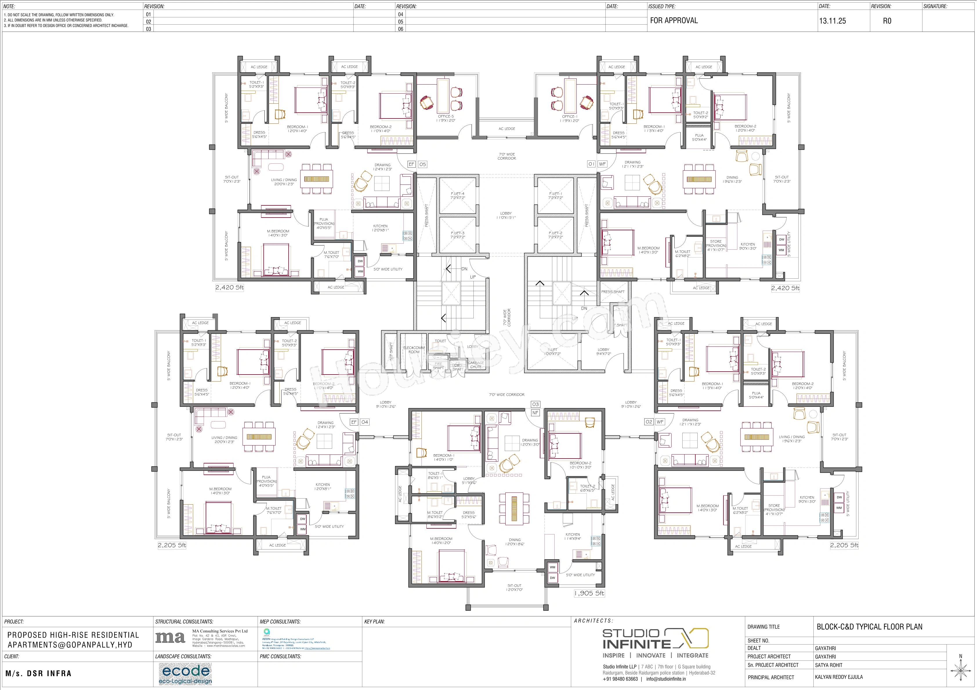 DSR CIEL Floor plan 2