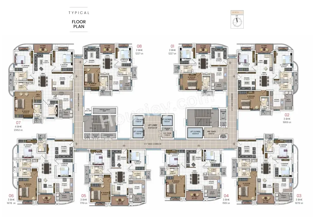 DSR Evoq Floor Plan