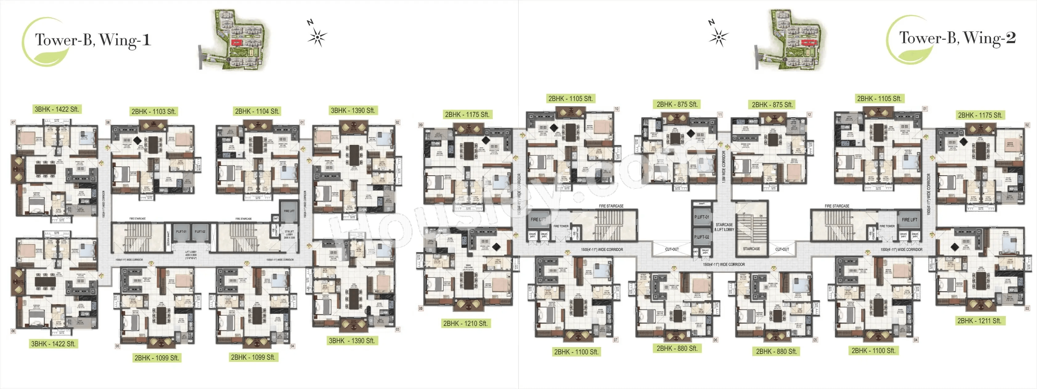 DSR Highland Greenz Floor plan 2