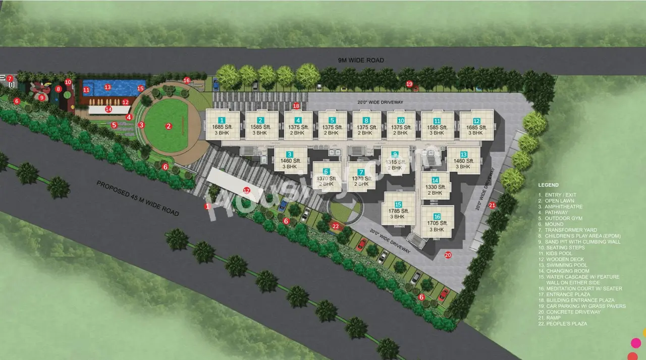 DSR RR Avenues Floor Plan