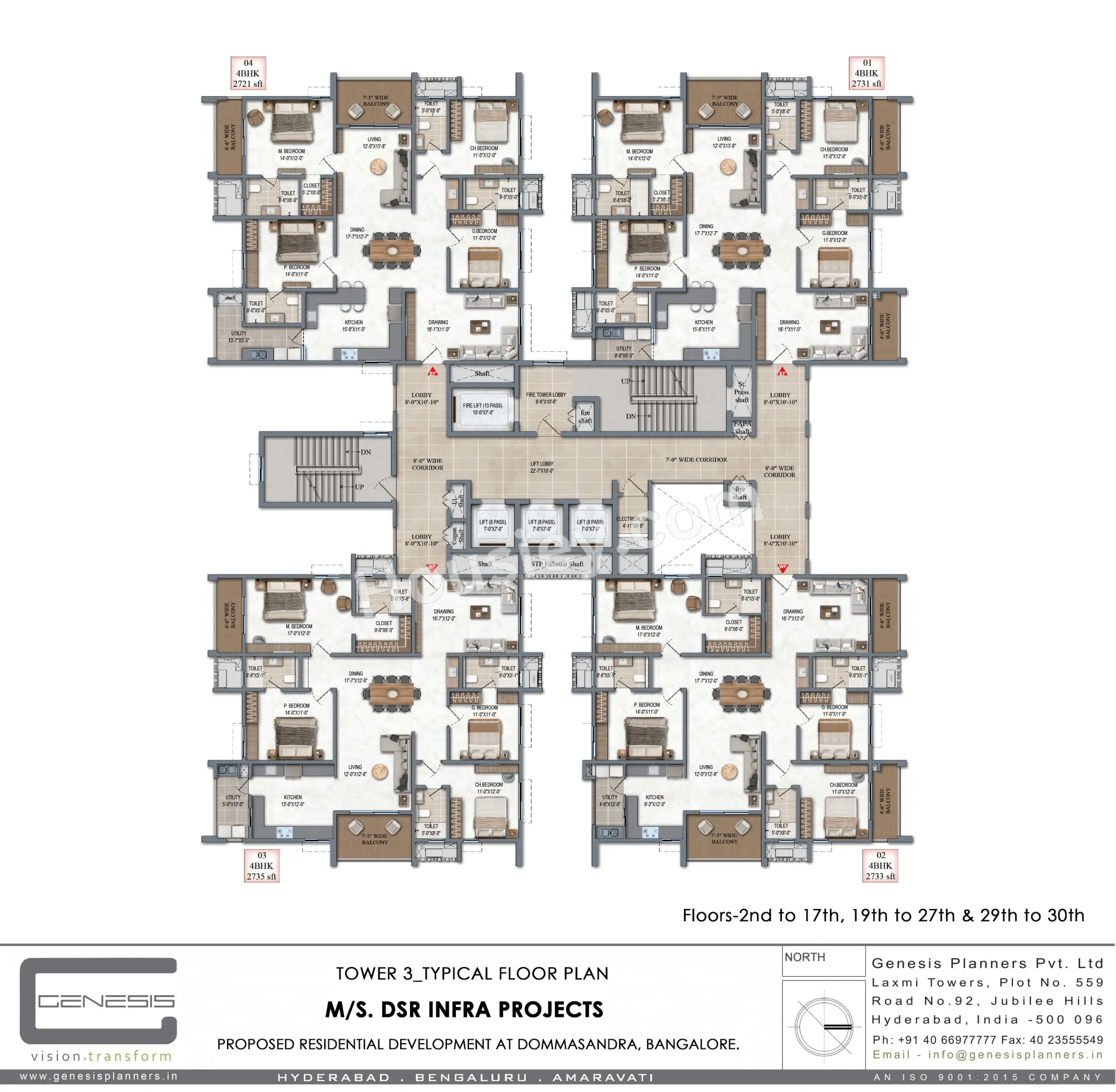 DSR The Address Floor plan 3