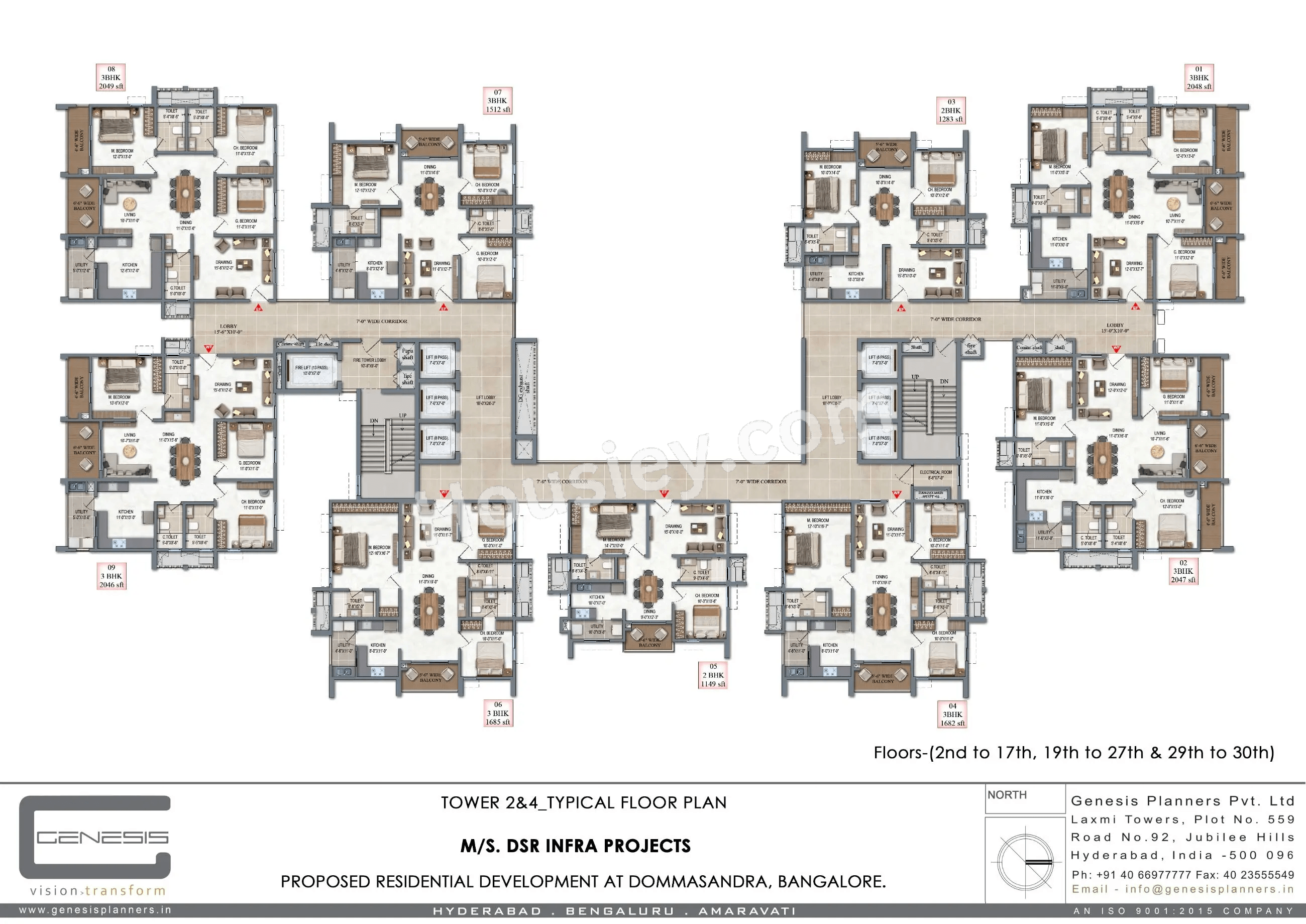 DSR The Address Floor plan 4