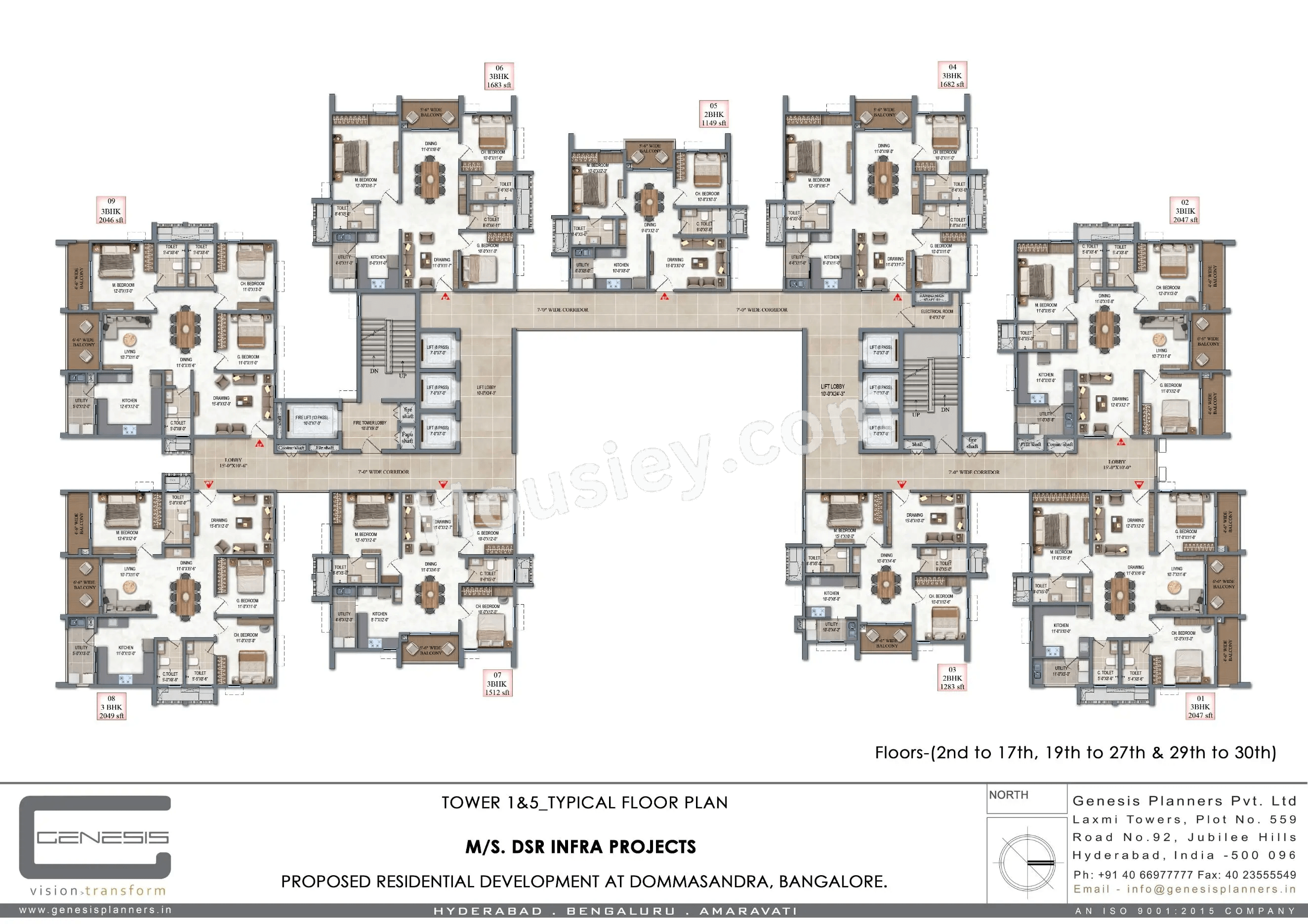 DSR The Address Floor plan 5