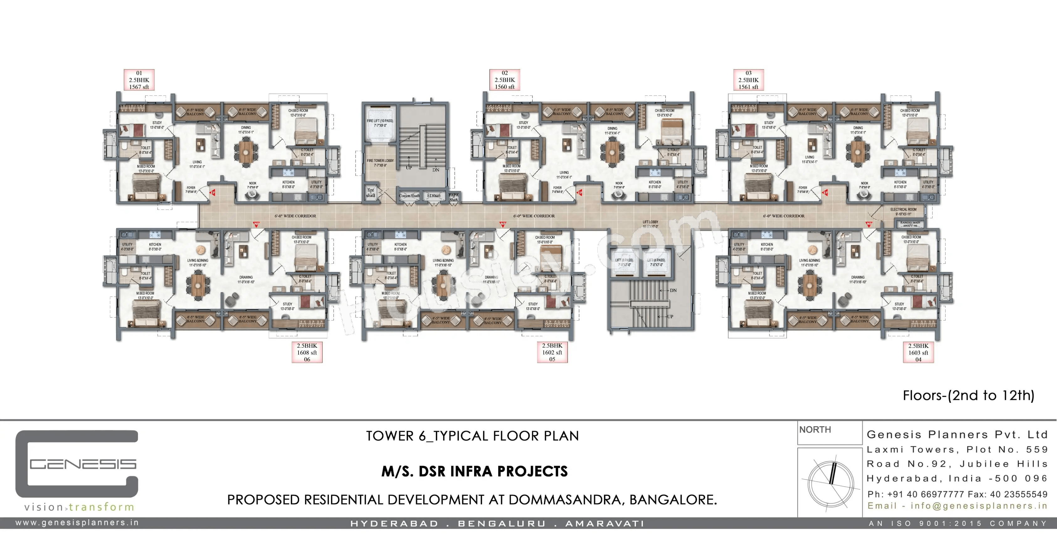DSR The Address Floor plan 6