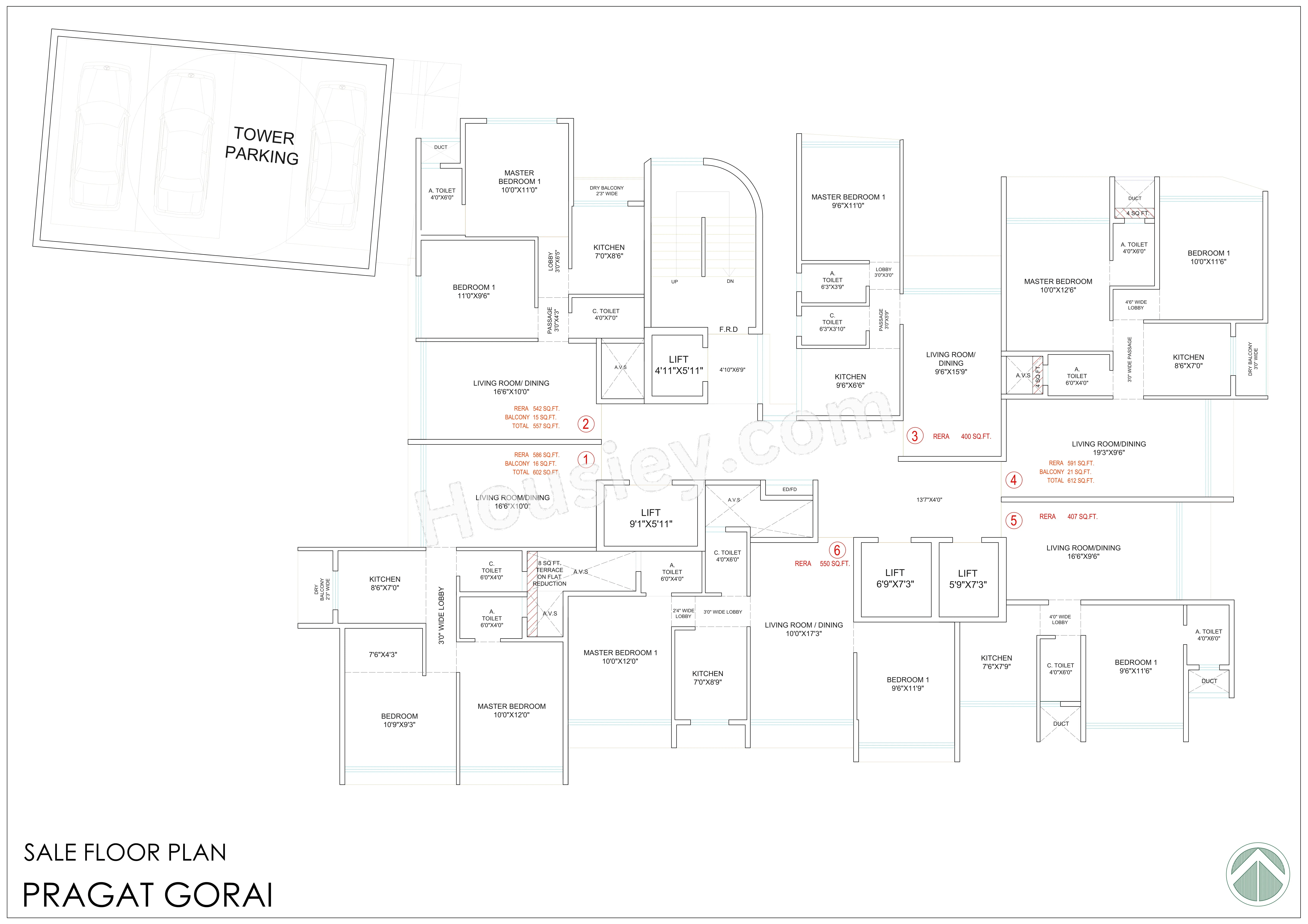 DTG Aqua Floor plan 1