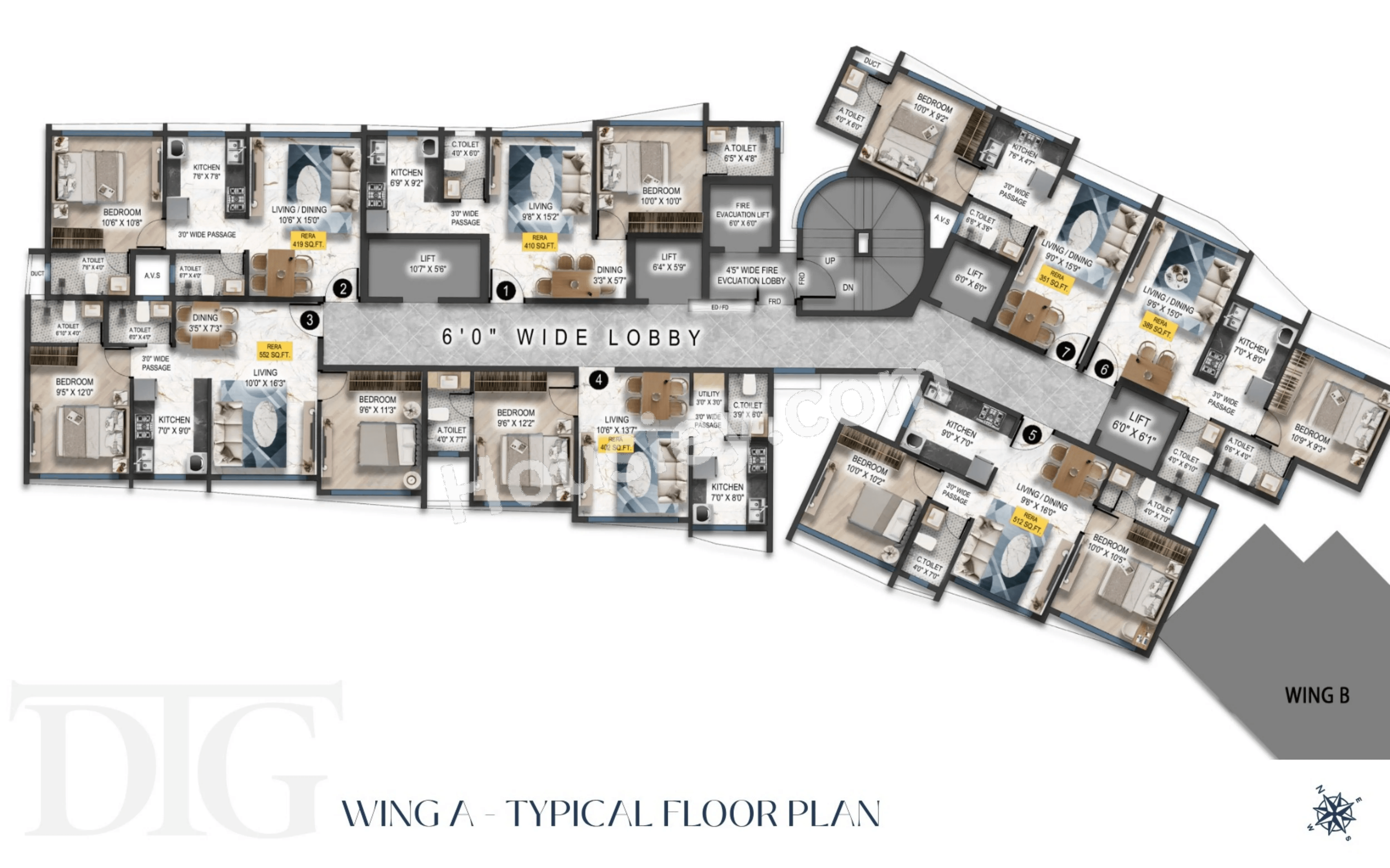DTG Ashford Floor plan 1