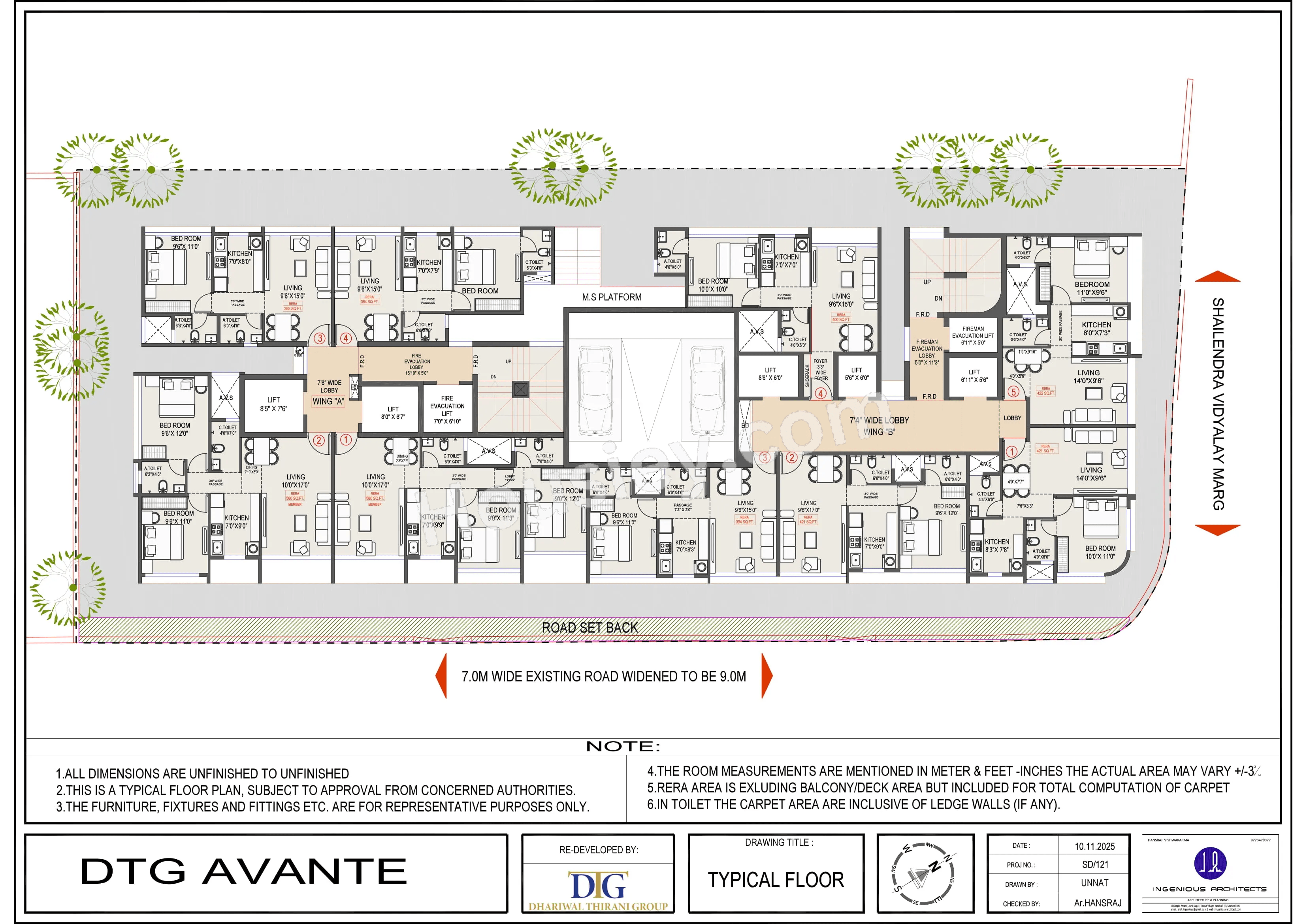 DTG Avante Master Plan