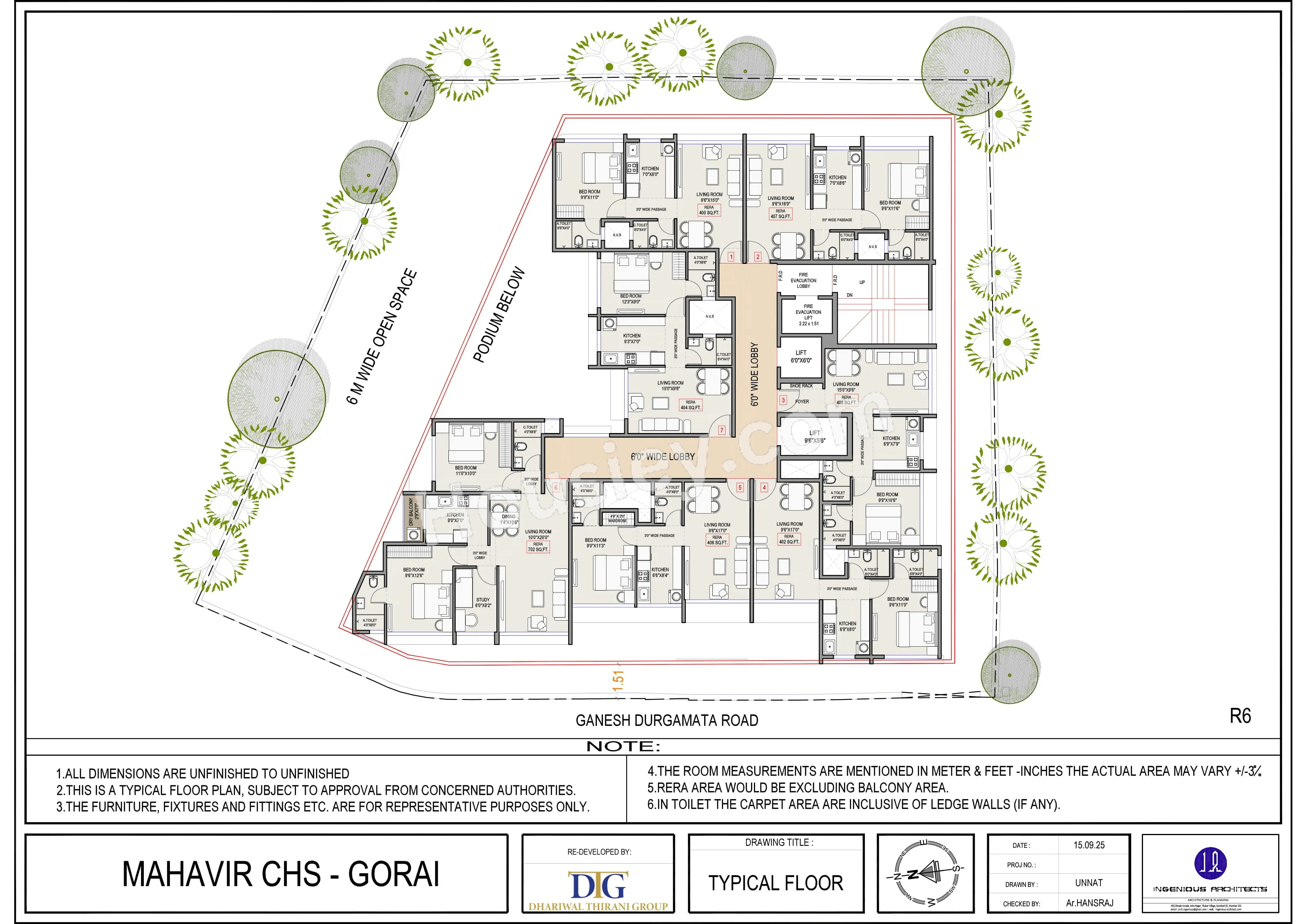 DTG Azure Floor Plan