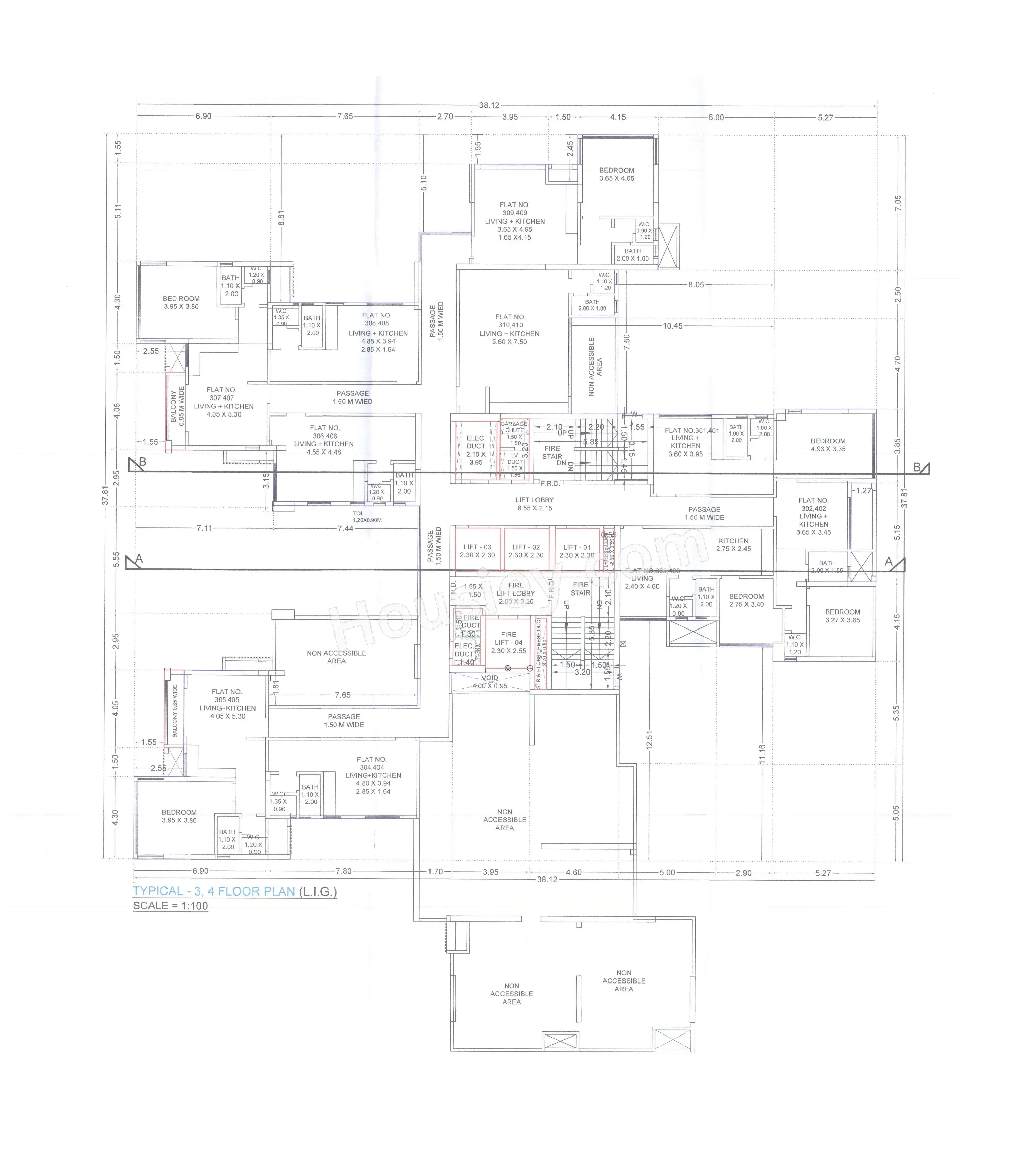 Duville Avira Floor plan 1