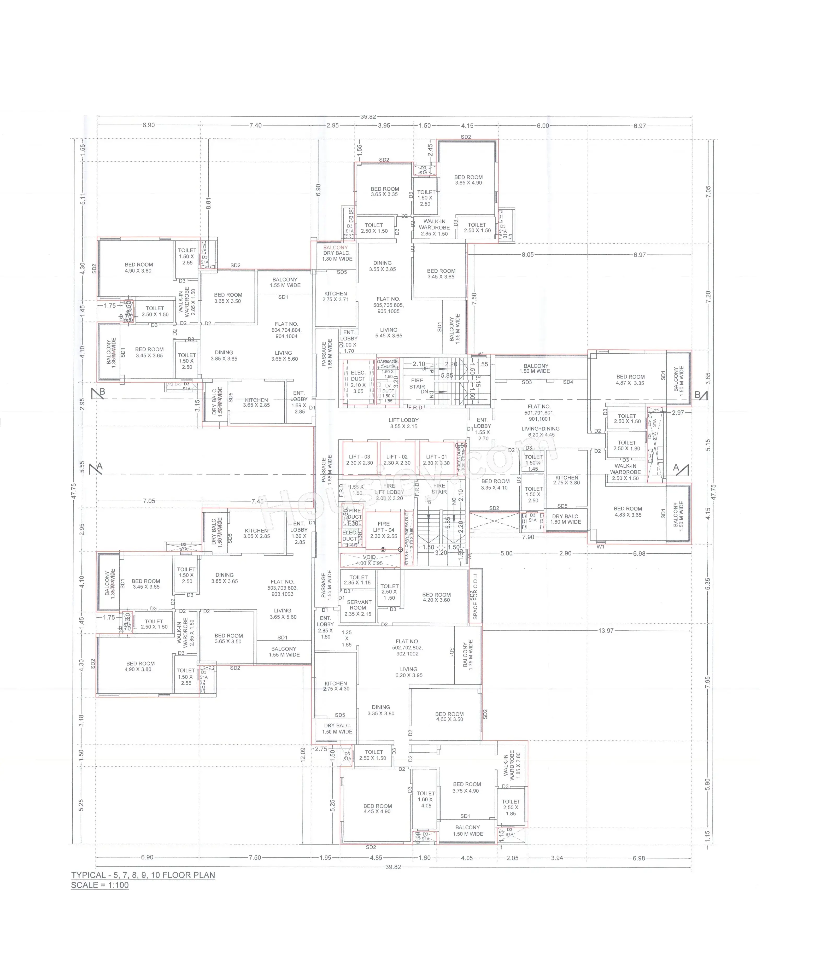 Duville Avira Floor plan 2