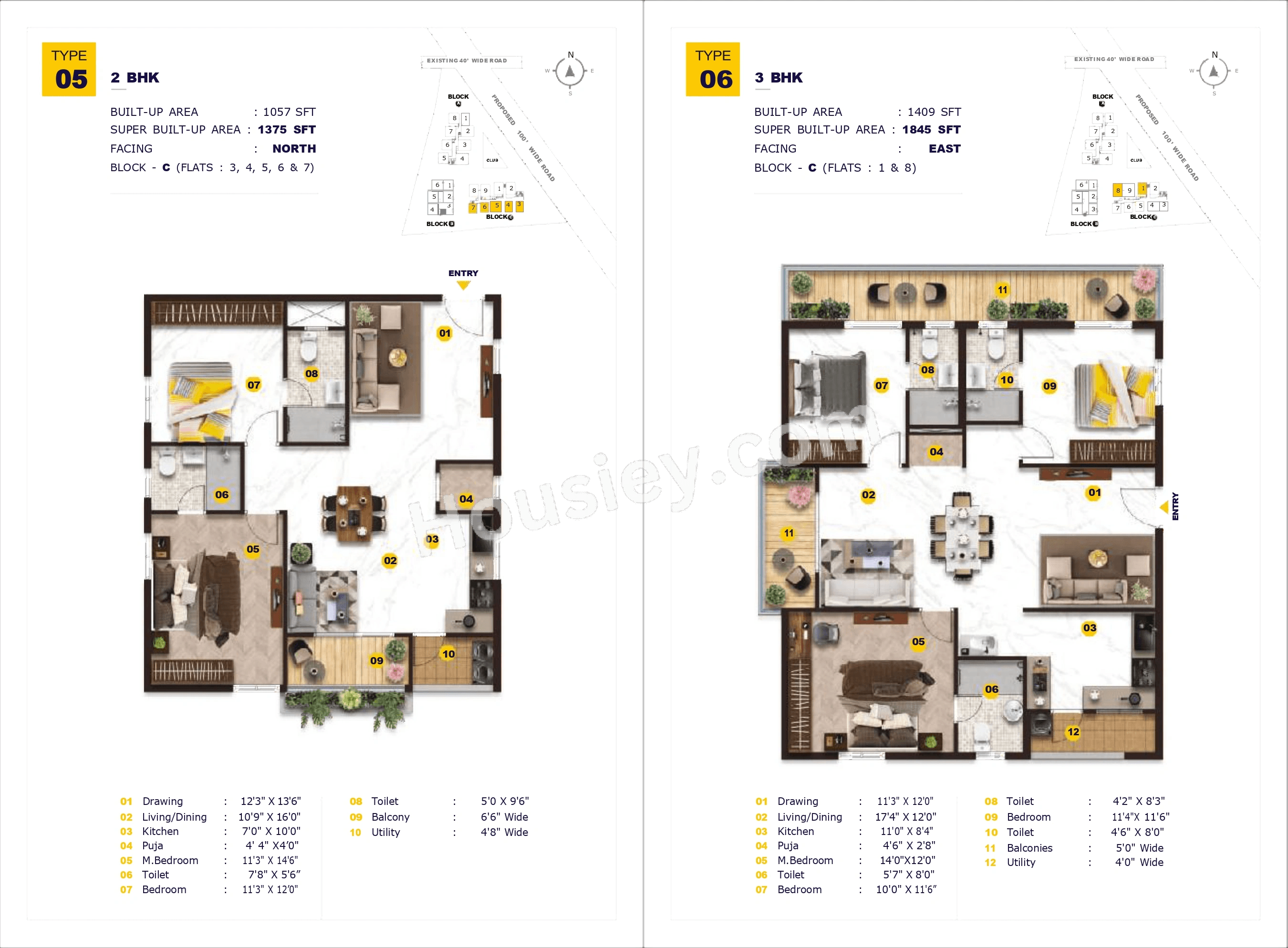 E-Infra Elegant Nivasa Floor plan 2
