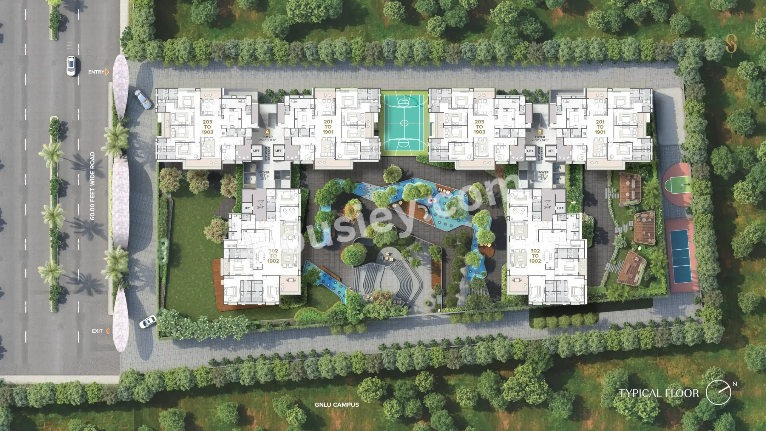 Ekarth Sarvam Floor plan 1