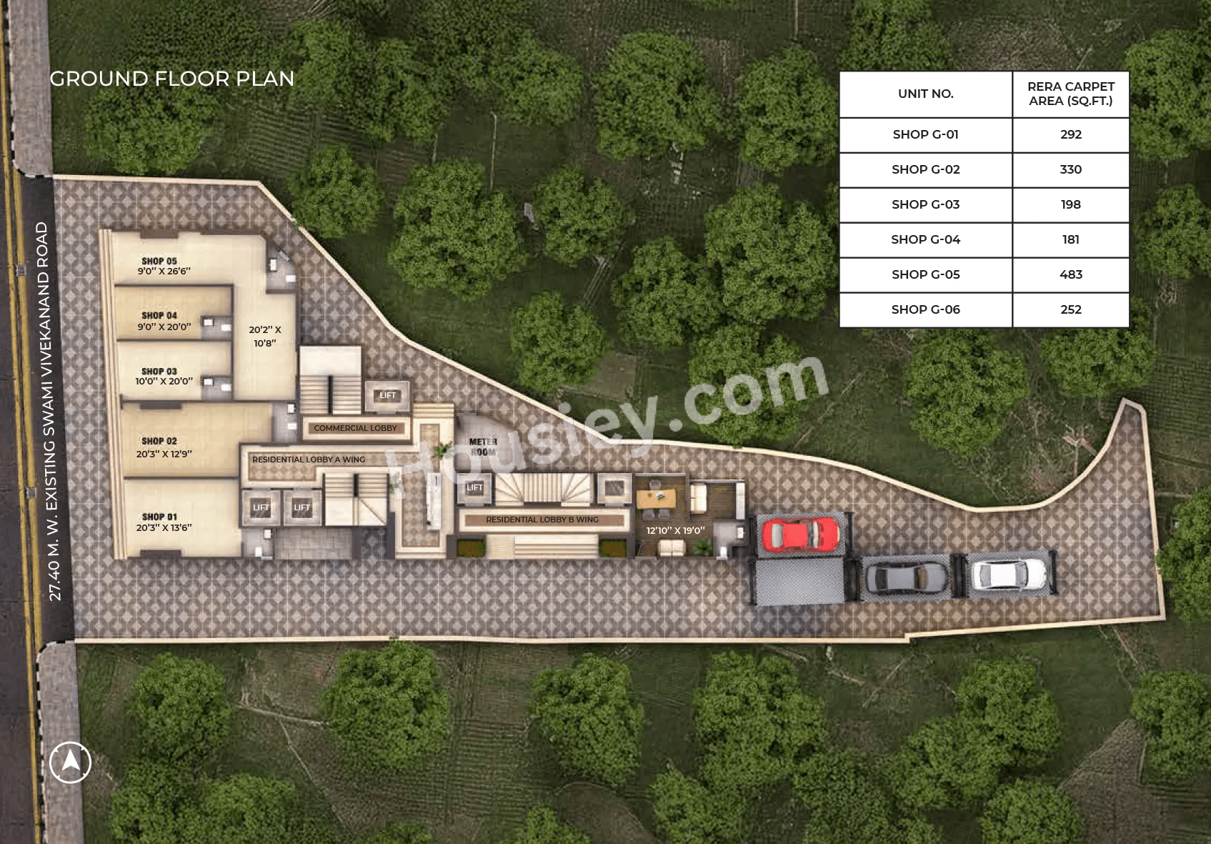 Ekatva Westwinds 64 Floor plan 2