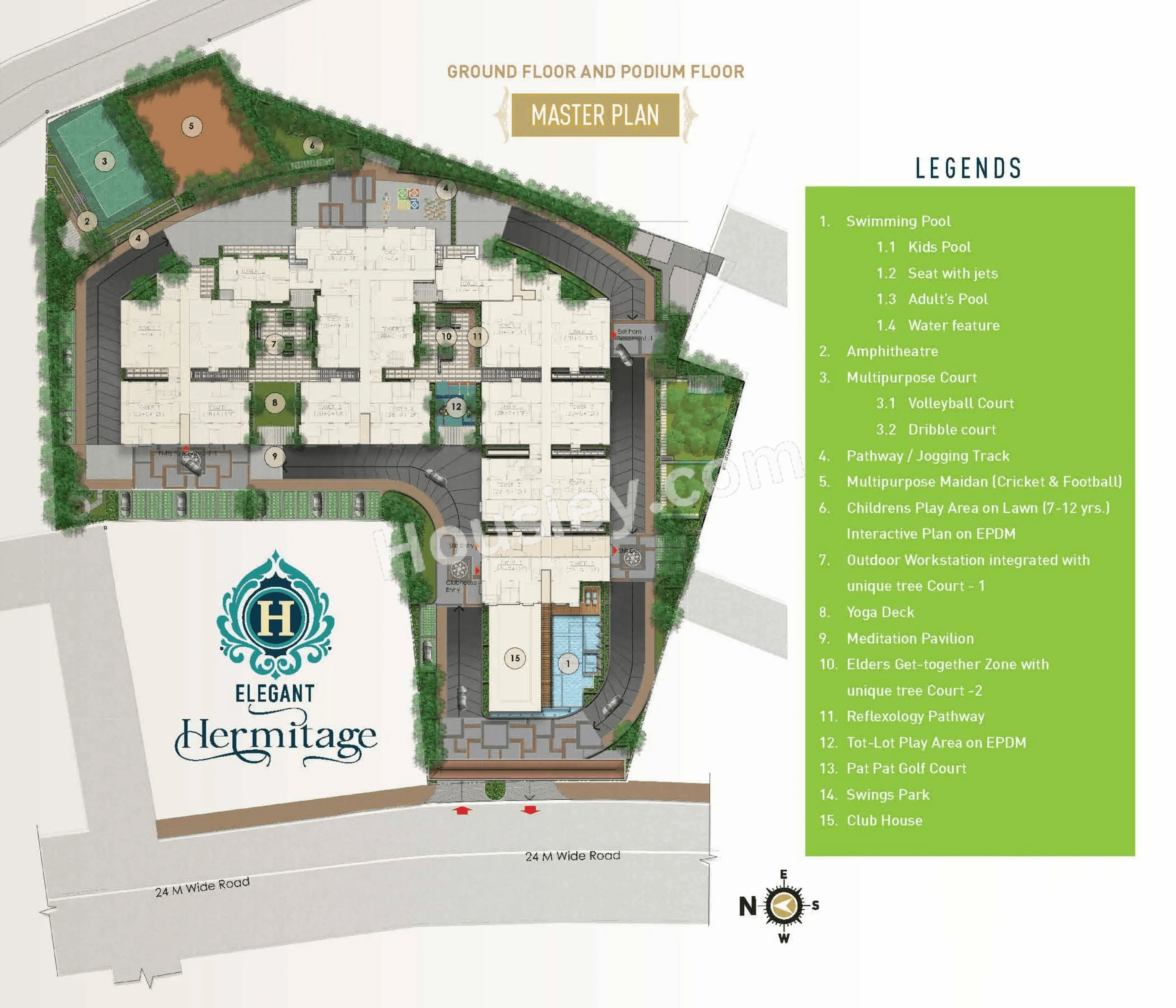 Elegant Hermitage Master Plan