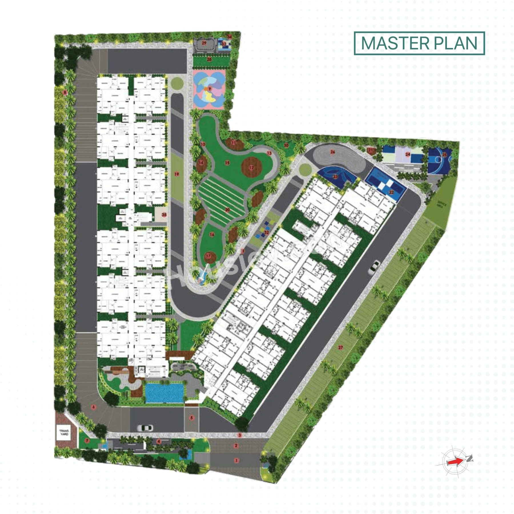 Elegant Takt Master Plan